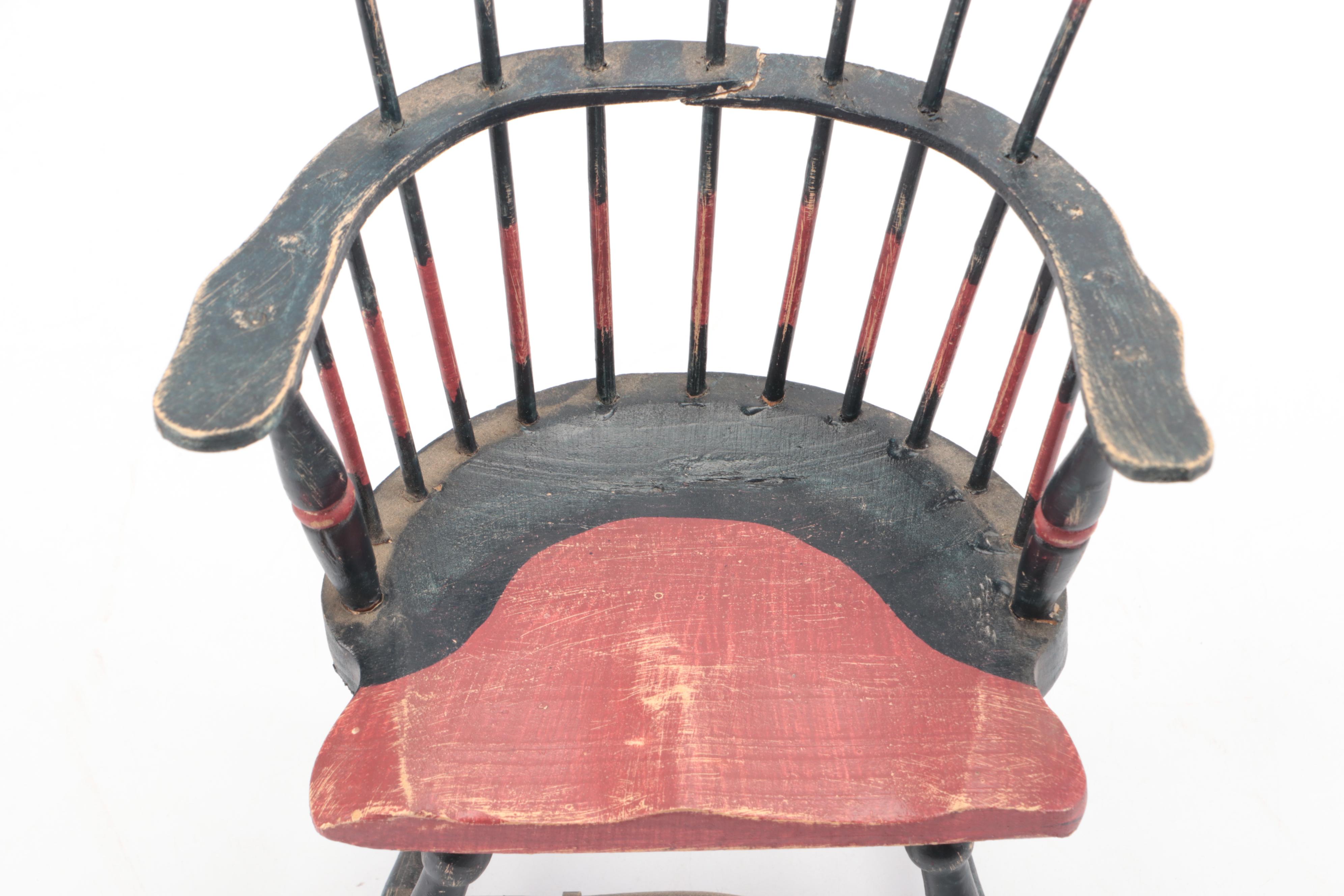 Vintage Walda Porcelain with Other Ceramic Dolls and Wooden Doll Furniture