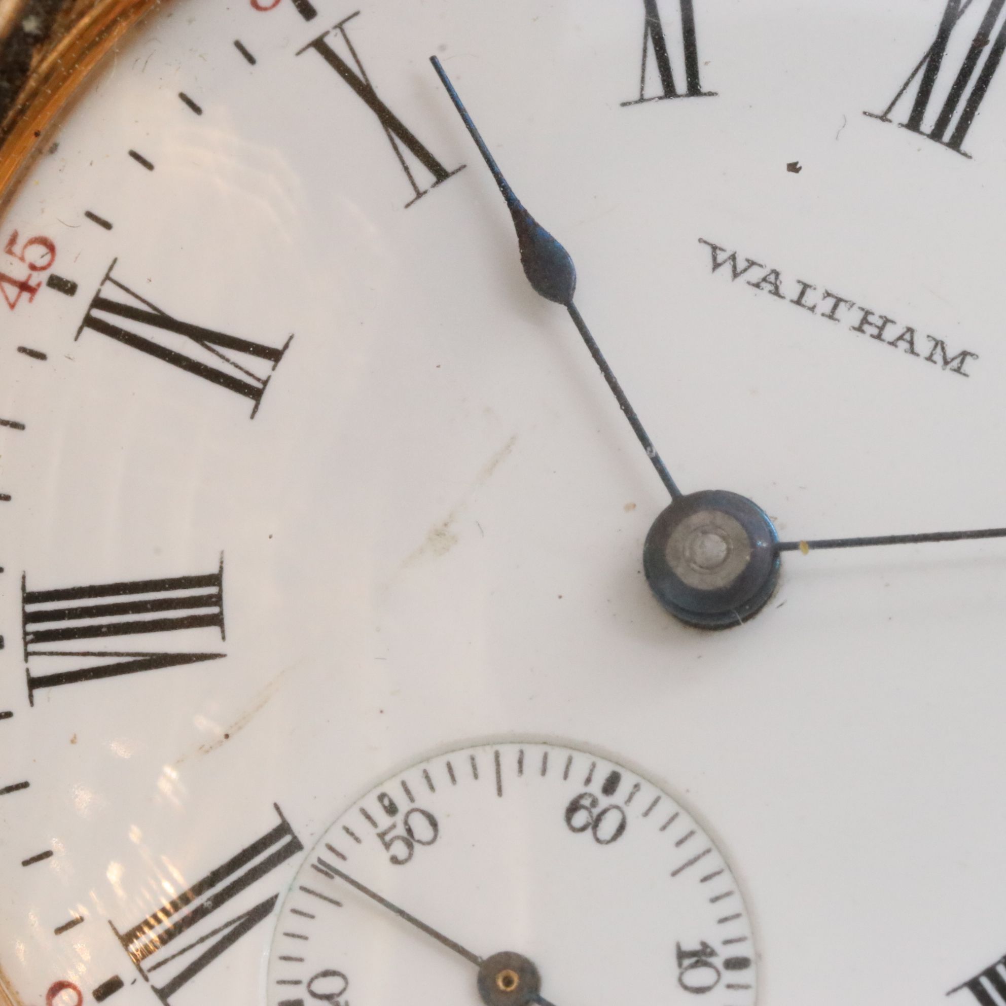 1905 14K Waltham Hunting Case Pocket Watch
