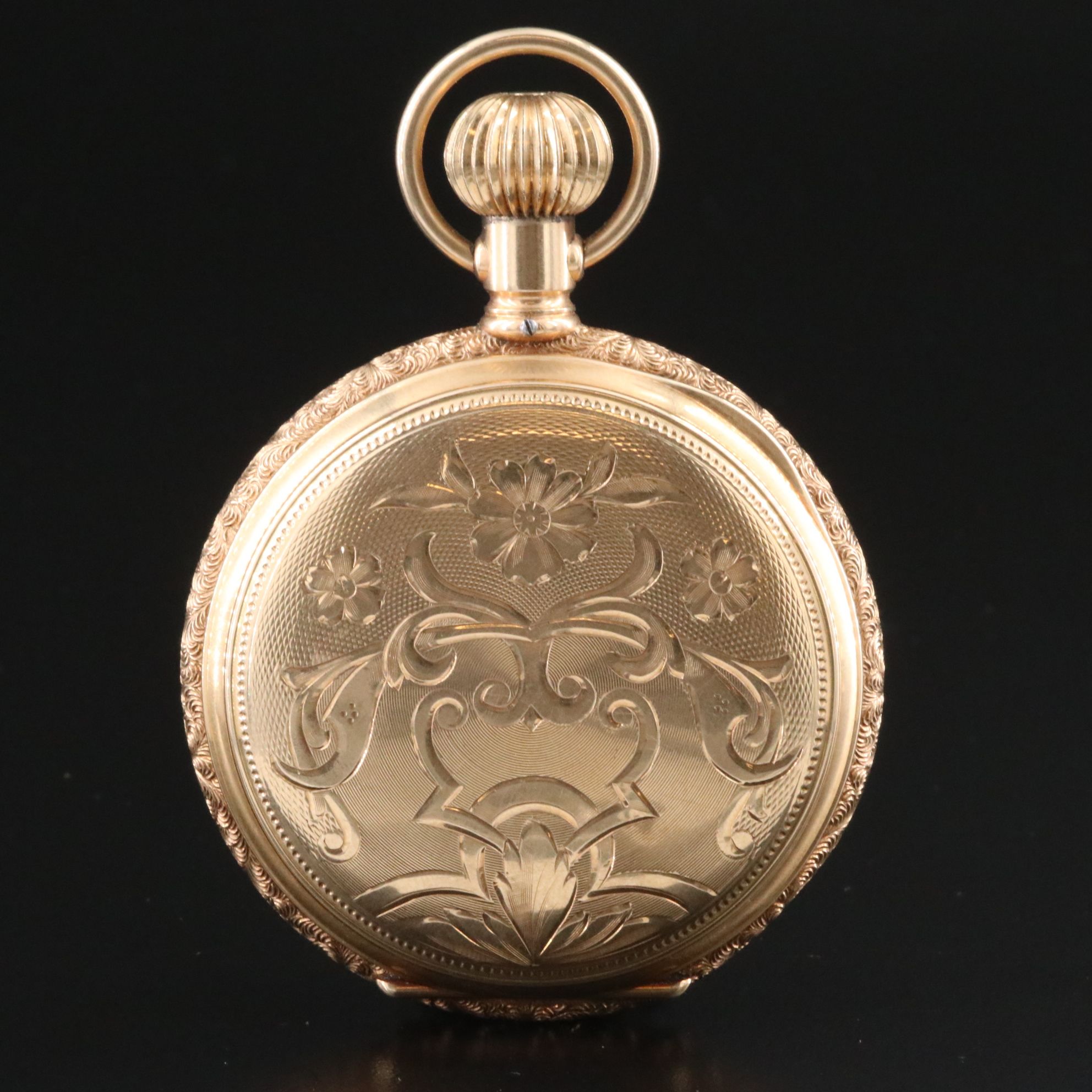 1905 14K Waltham Hunting Case Pocket Watch