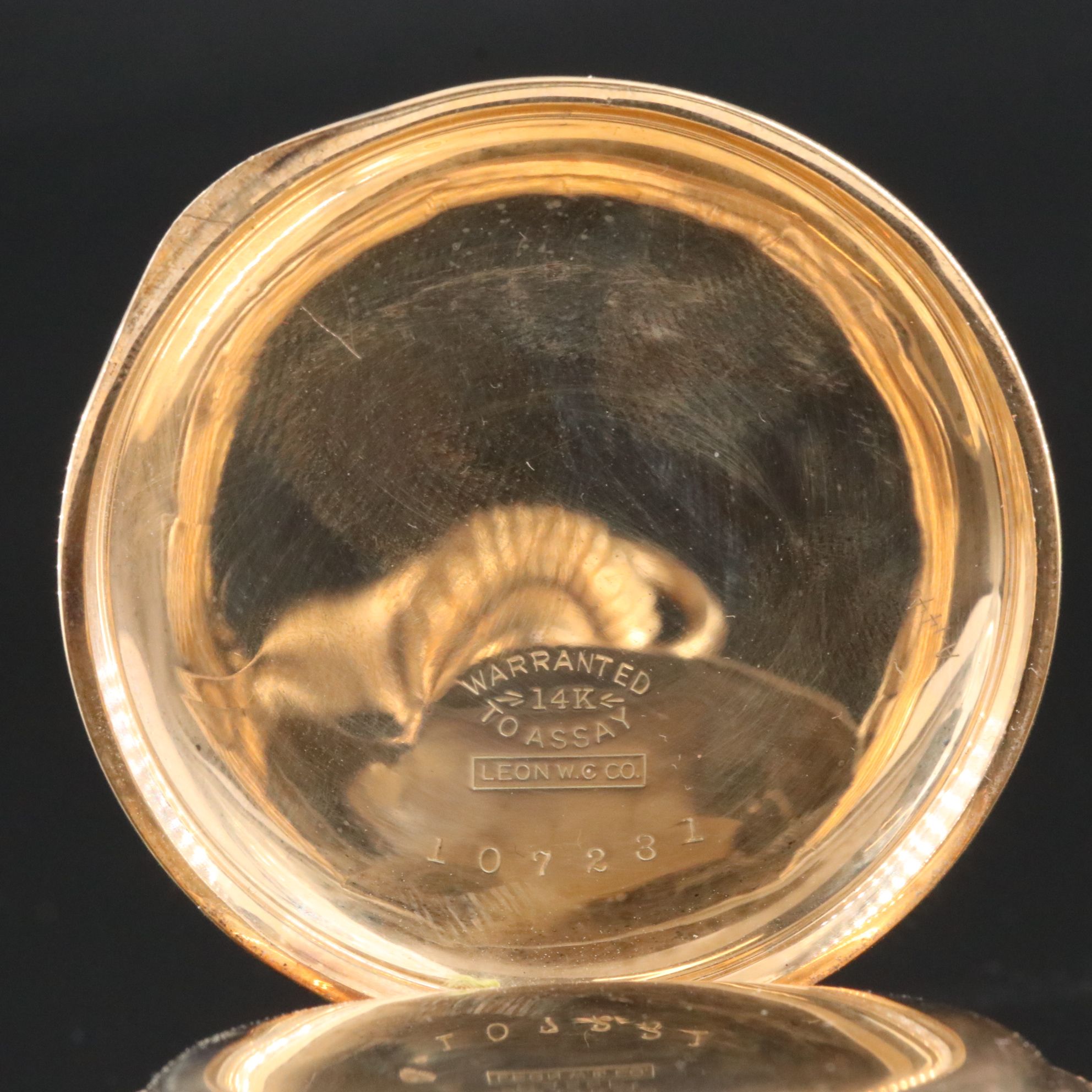 1905 14K Waltham Hunting Case Pocket Watch