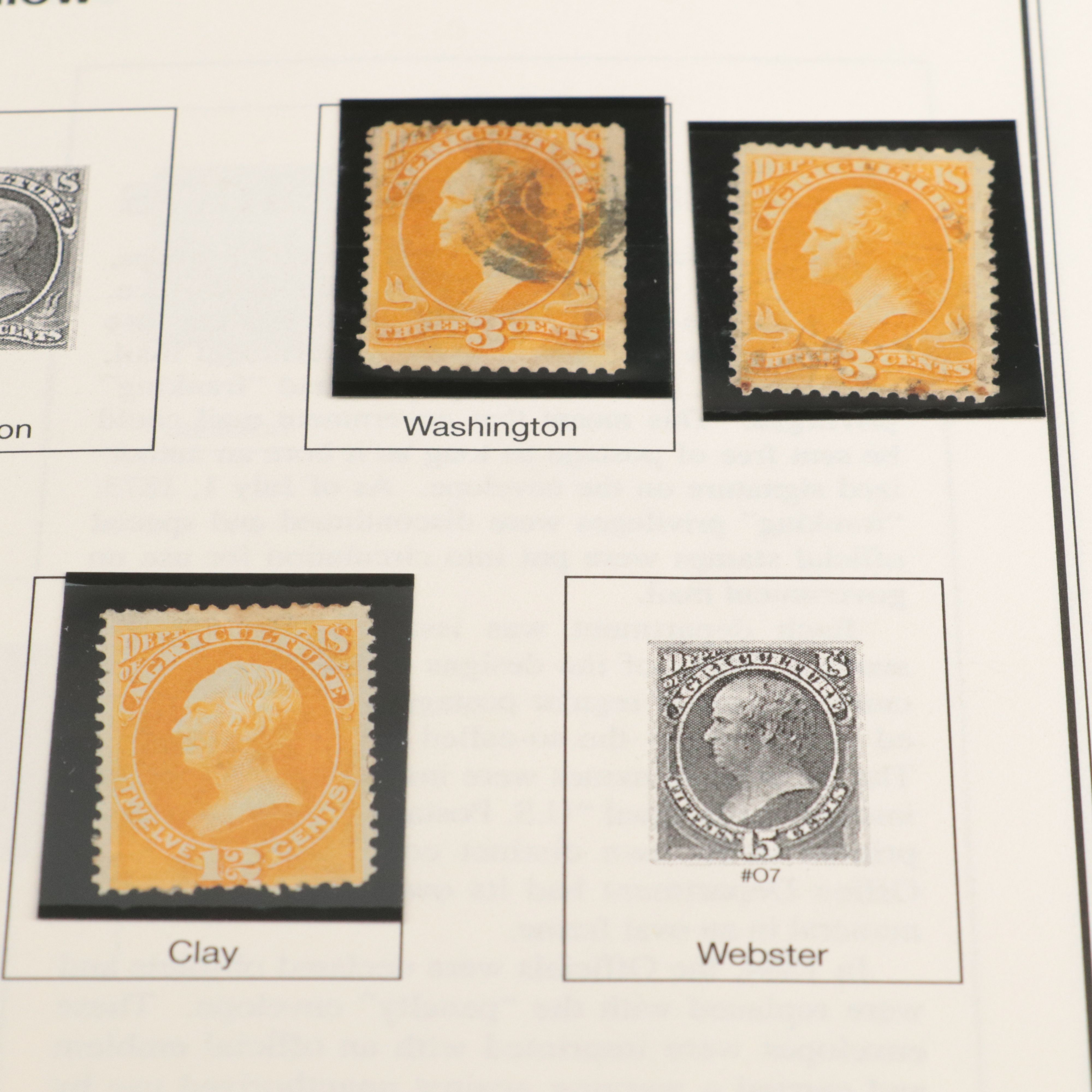 Two U.S. Postage Stamp Albums, Back of the Book and Proprietary Revenue Stamps