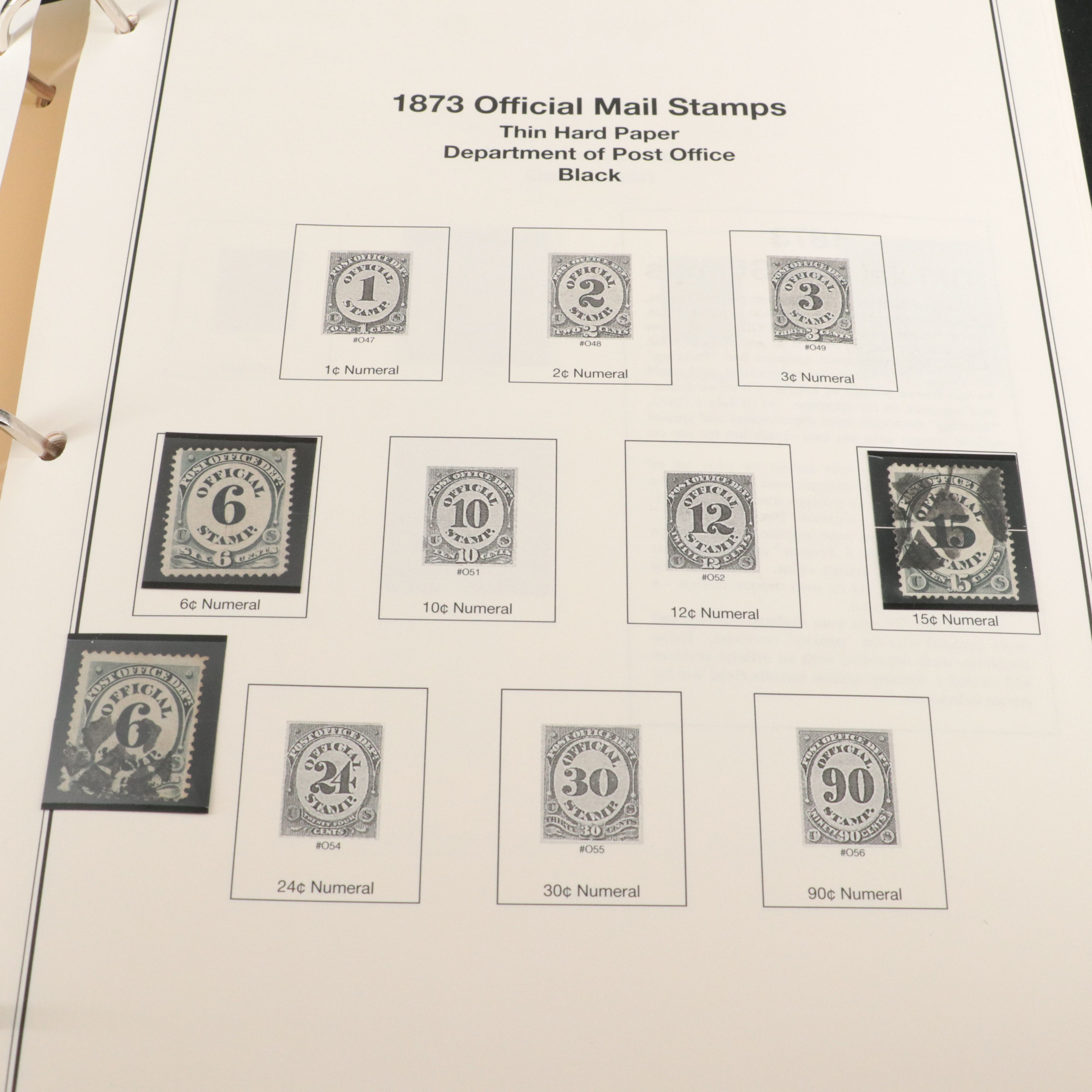 Two U.S. Postage Stamp Albums, Back of the Book and Proprietary Revenue Stamps