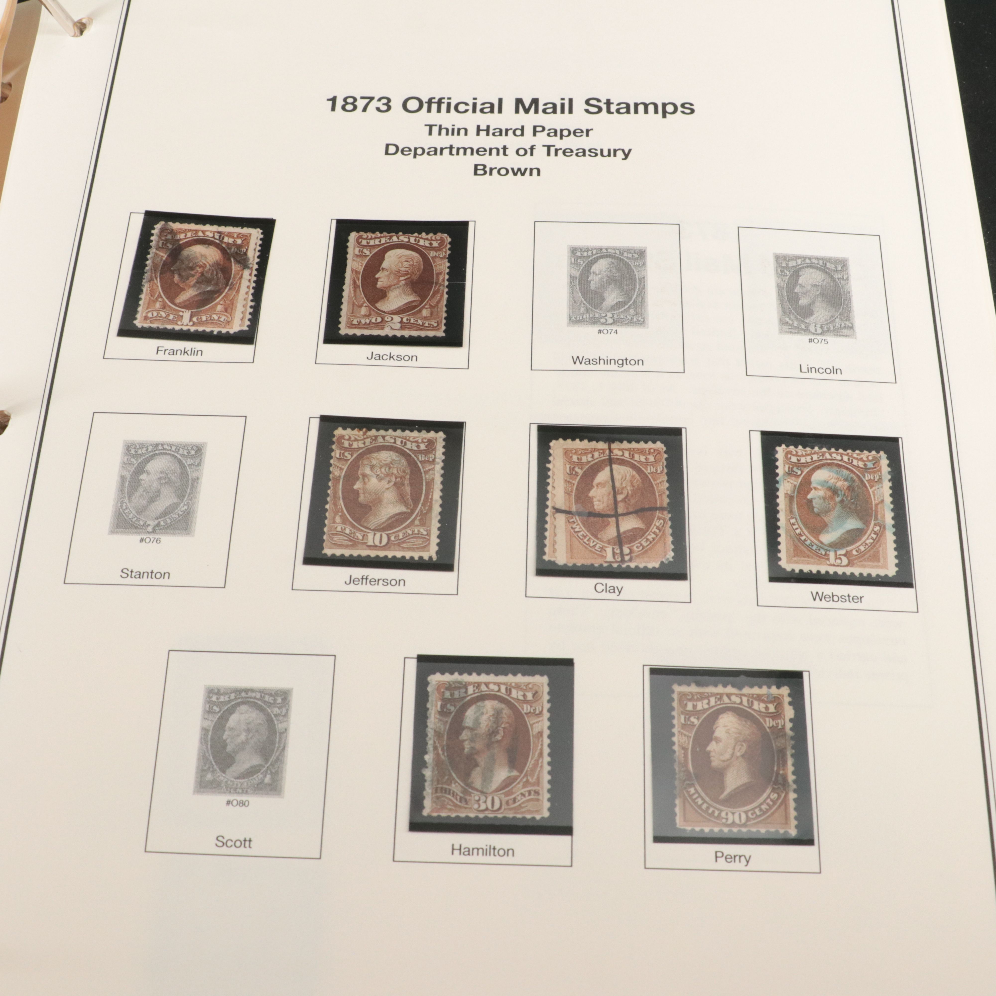 Two U.S. Postage Stamp Albums, Back of the Book and Proprietary Revenue Stamps