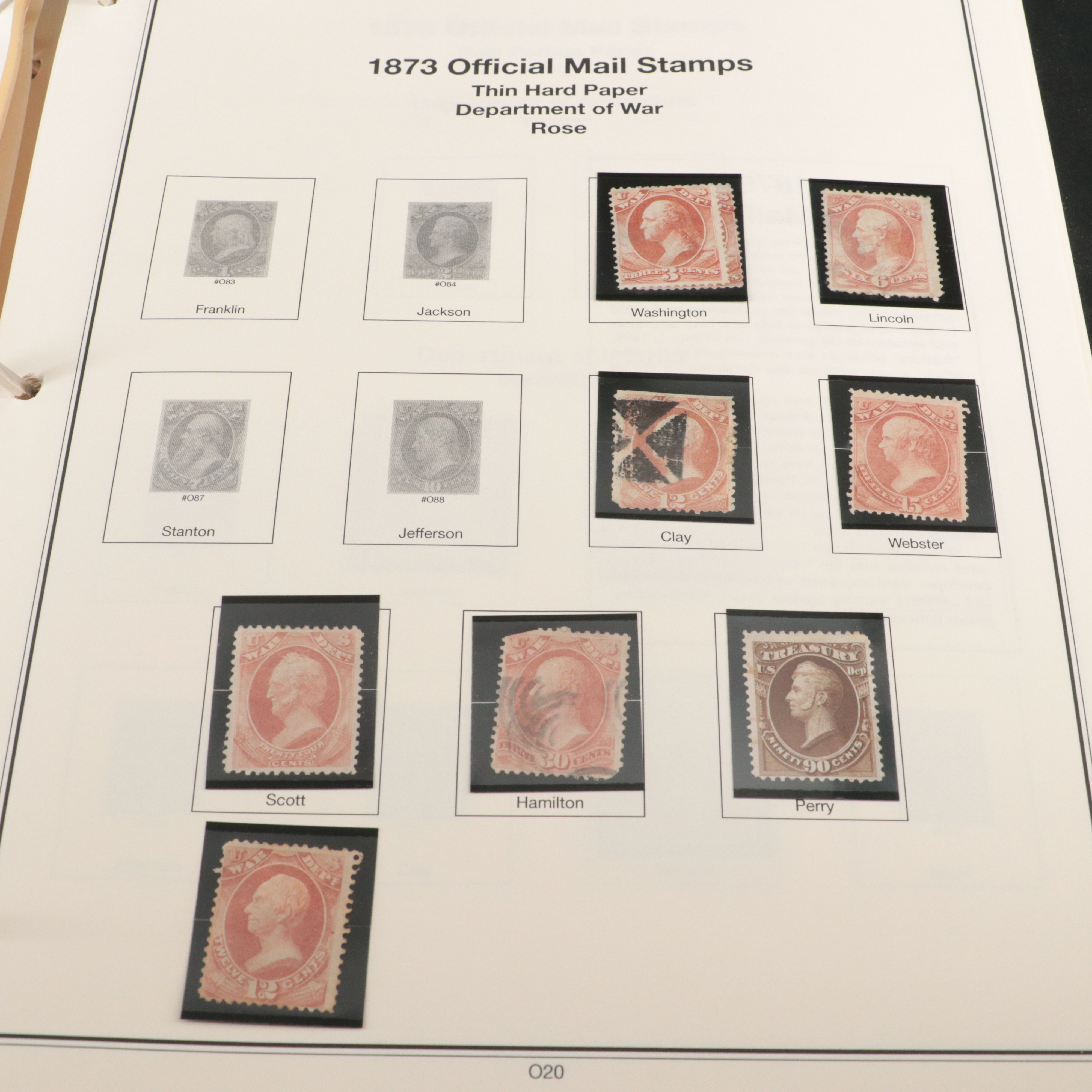 Two U.S. Postage Stamp Albums, Back of the Book and Proprietary Revenue Stamps