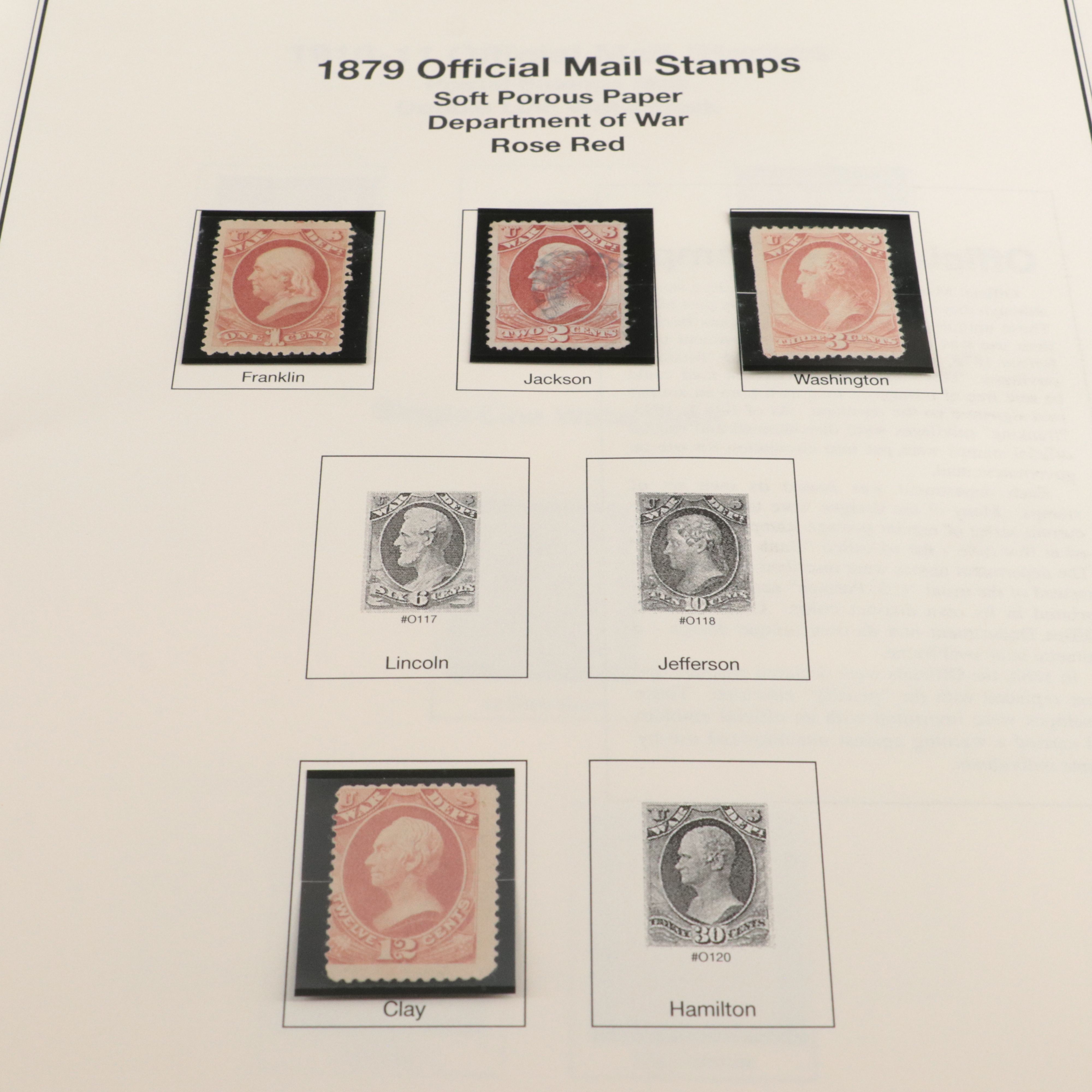 Two U.S. Postage Stamp Albums, Back of the Book and Proprietary Revenue Stamps
