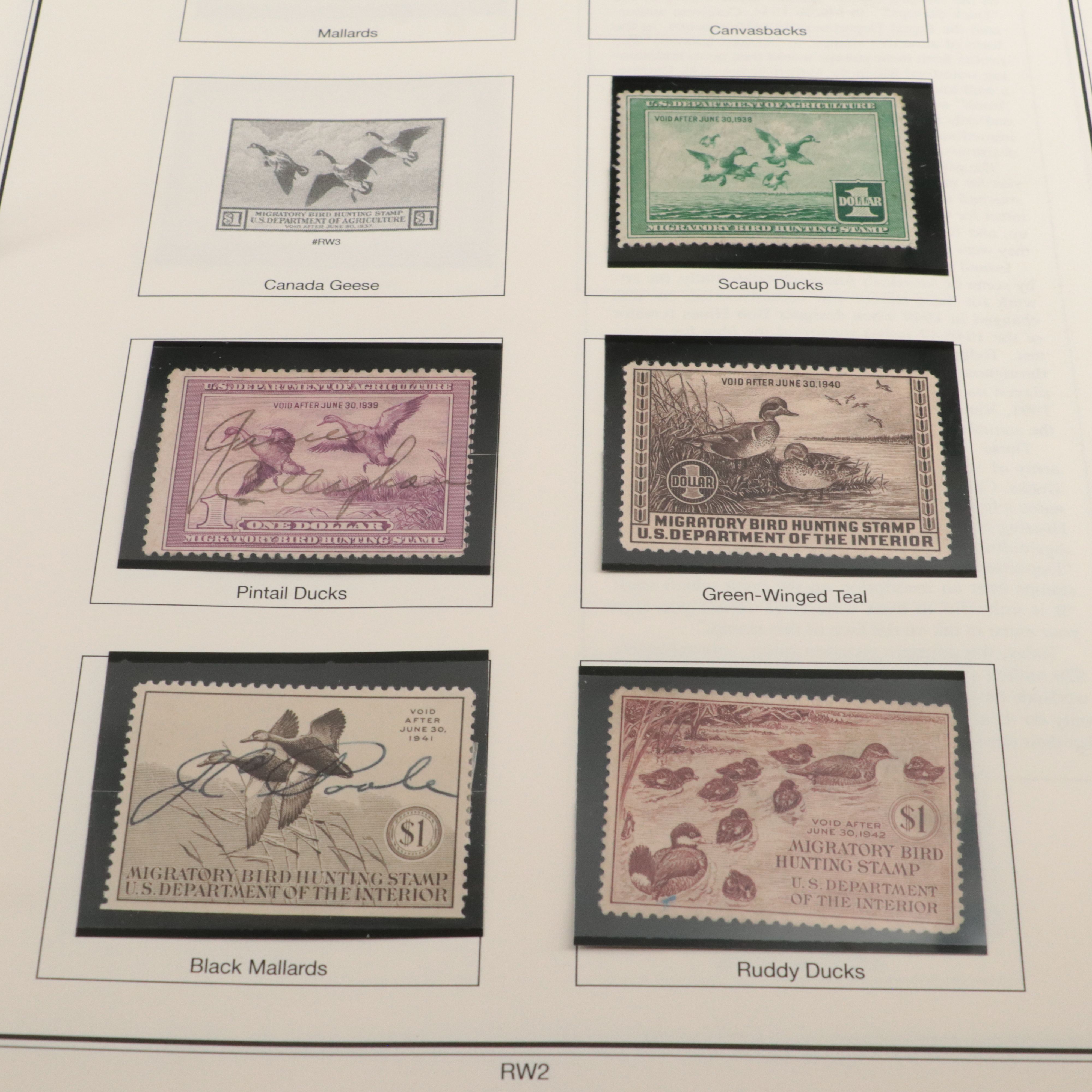 Two U.S. Postage Stamp Albums, Back of the Book and Proprietary Revenue Stamps