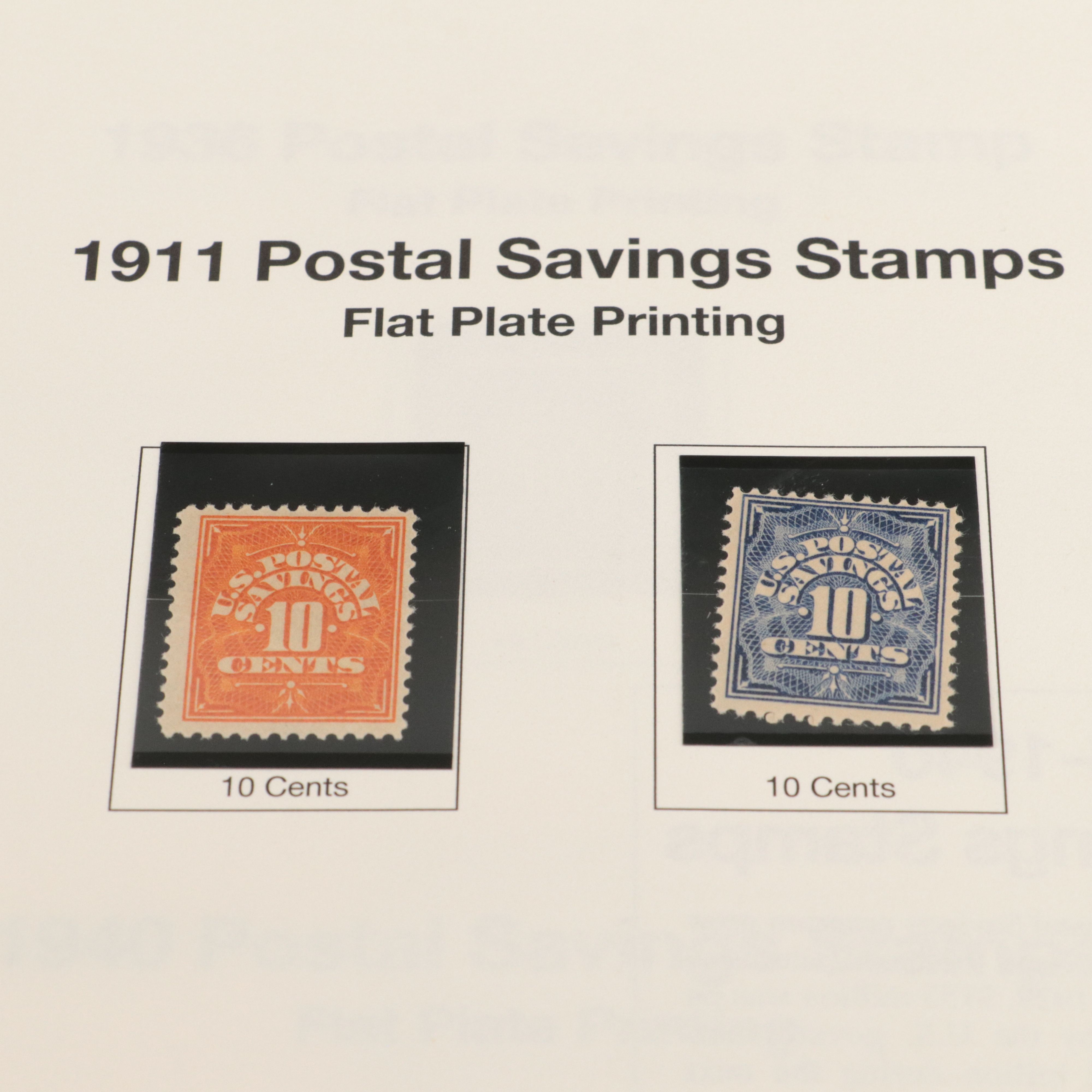 Two U.S. Postage Stamp Albums, Back of the Book and Proprietary Revenue Stamps