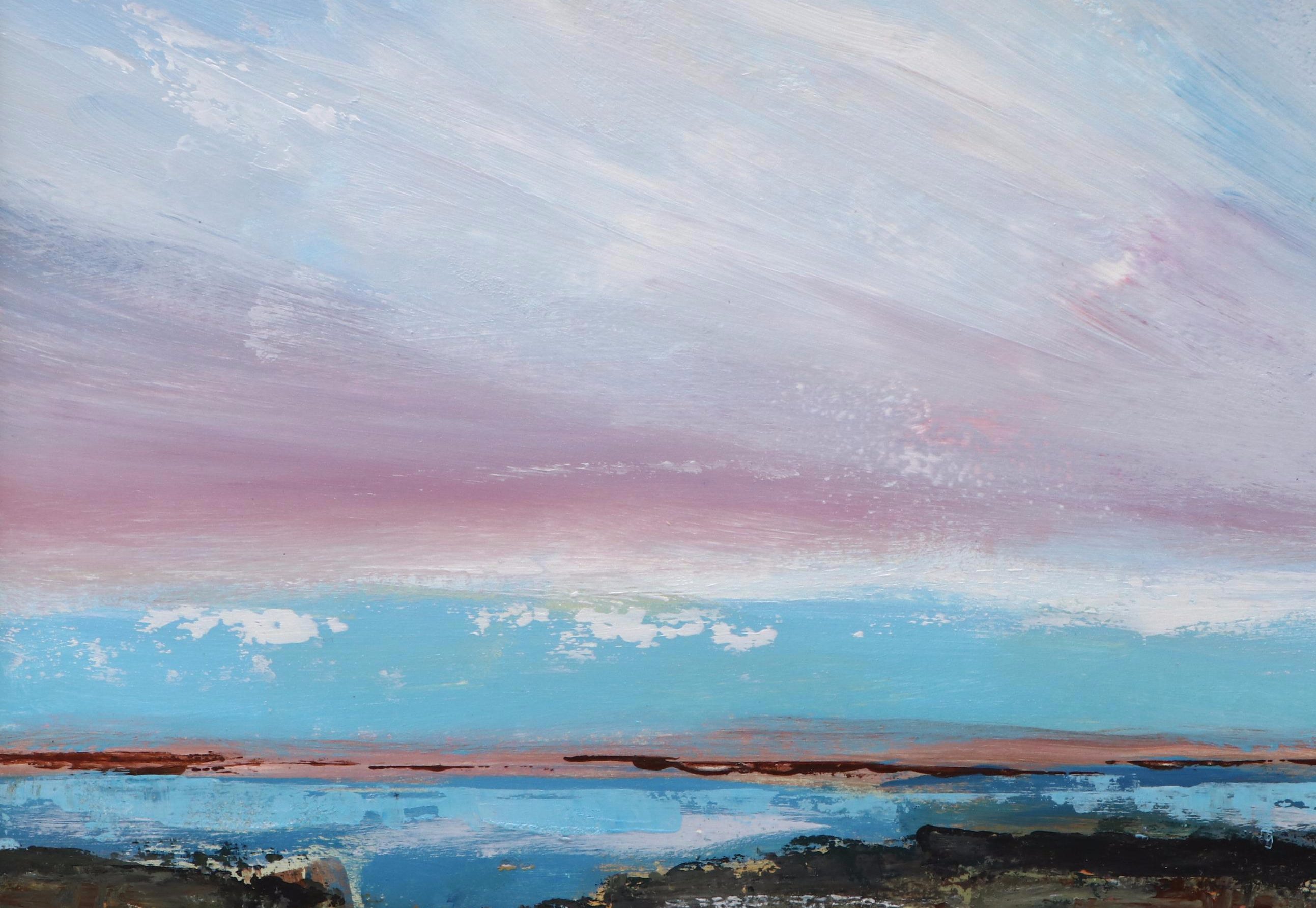 Coastal Landscape Oil Painting, 21st Century