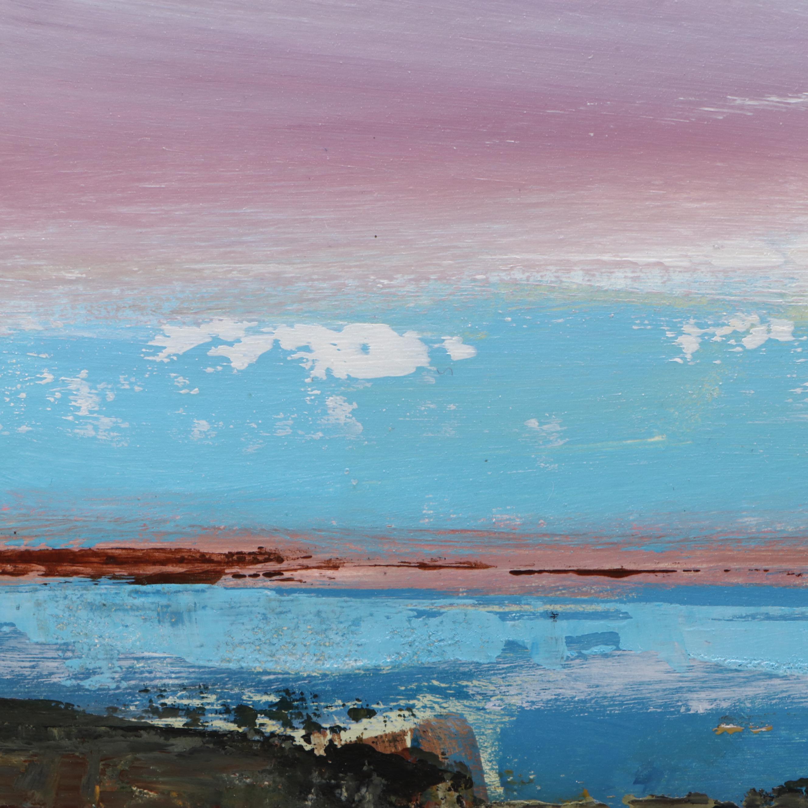 Coastal Landscape Oil Painting, 21st Century