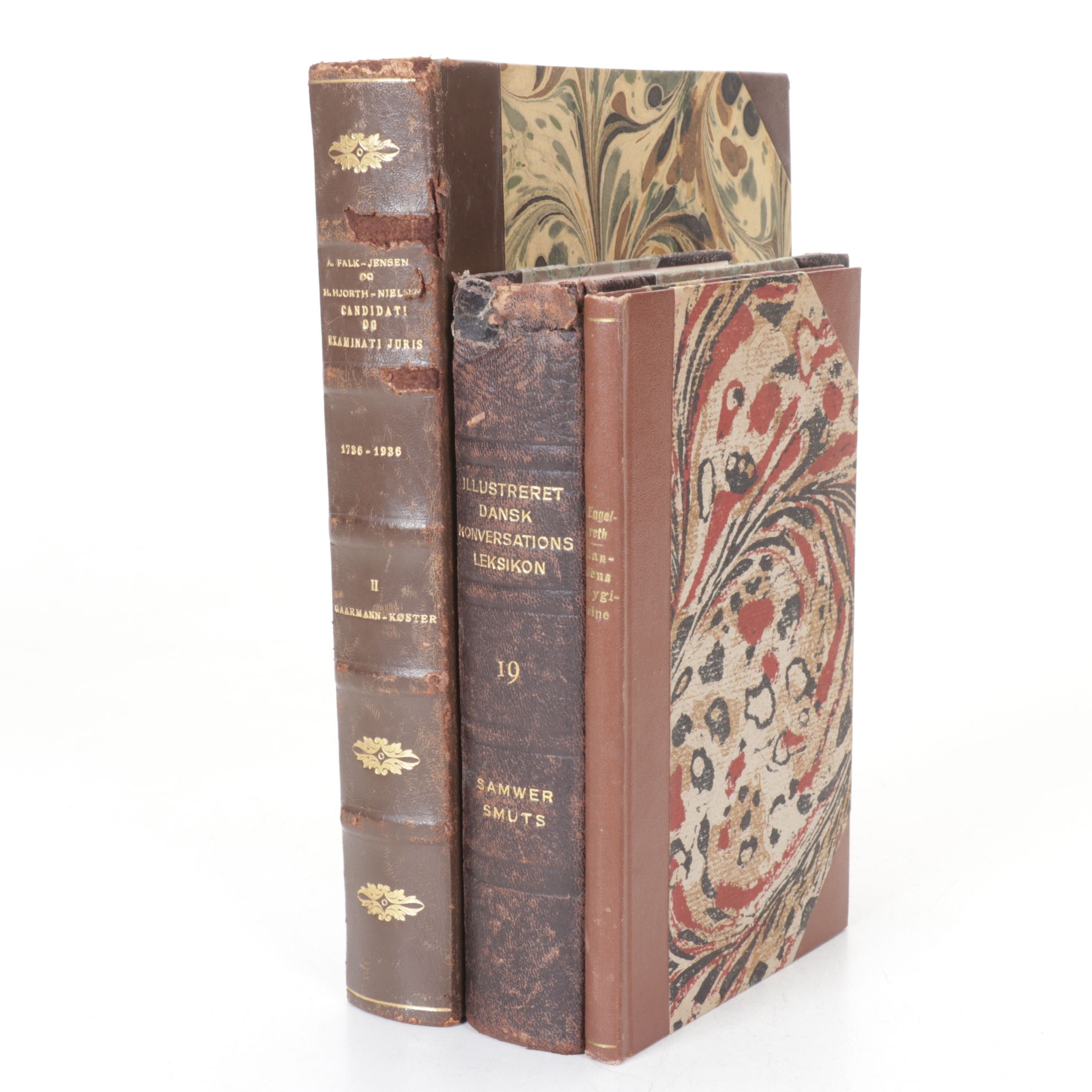 Danish Conversational Lexicon, Men's Medical Hygiene Guide & More, Mid-20th C.