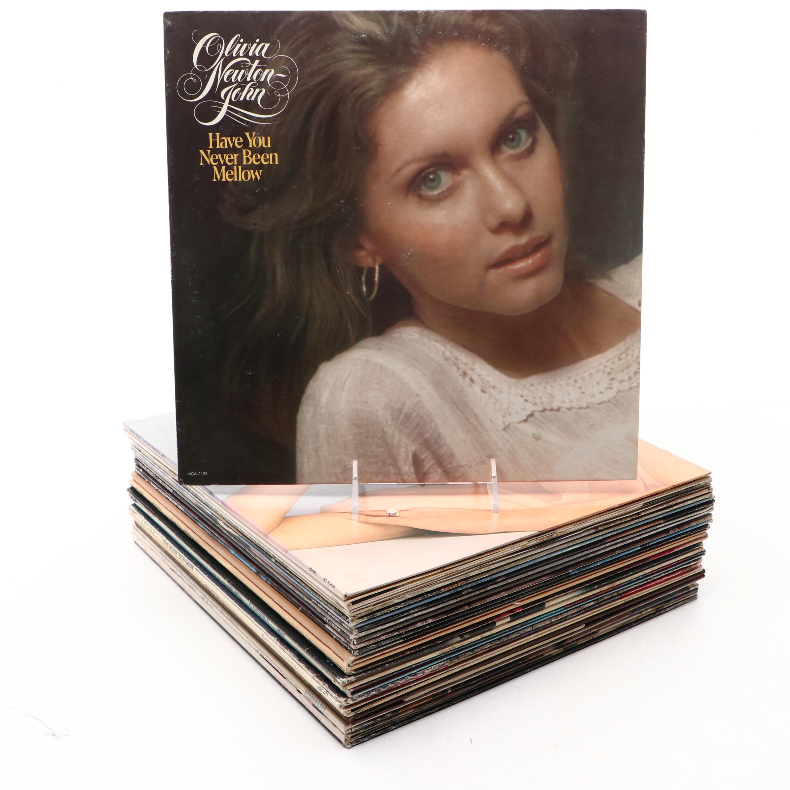 Olivia Newton John, Barbra Streisand, Stevie Wonder & More Vinyl Records