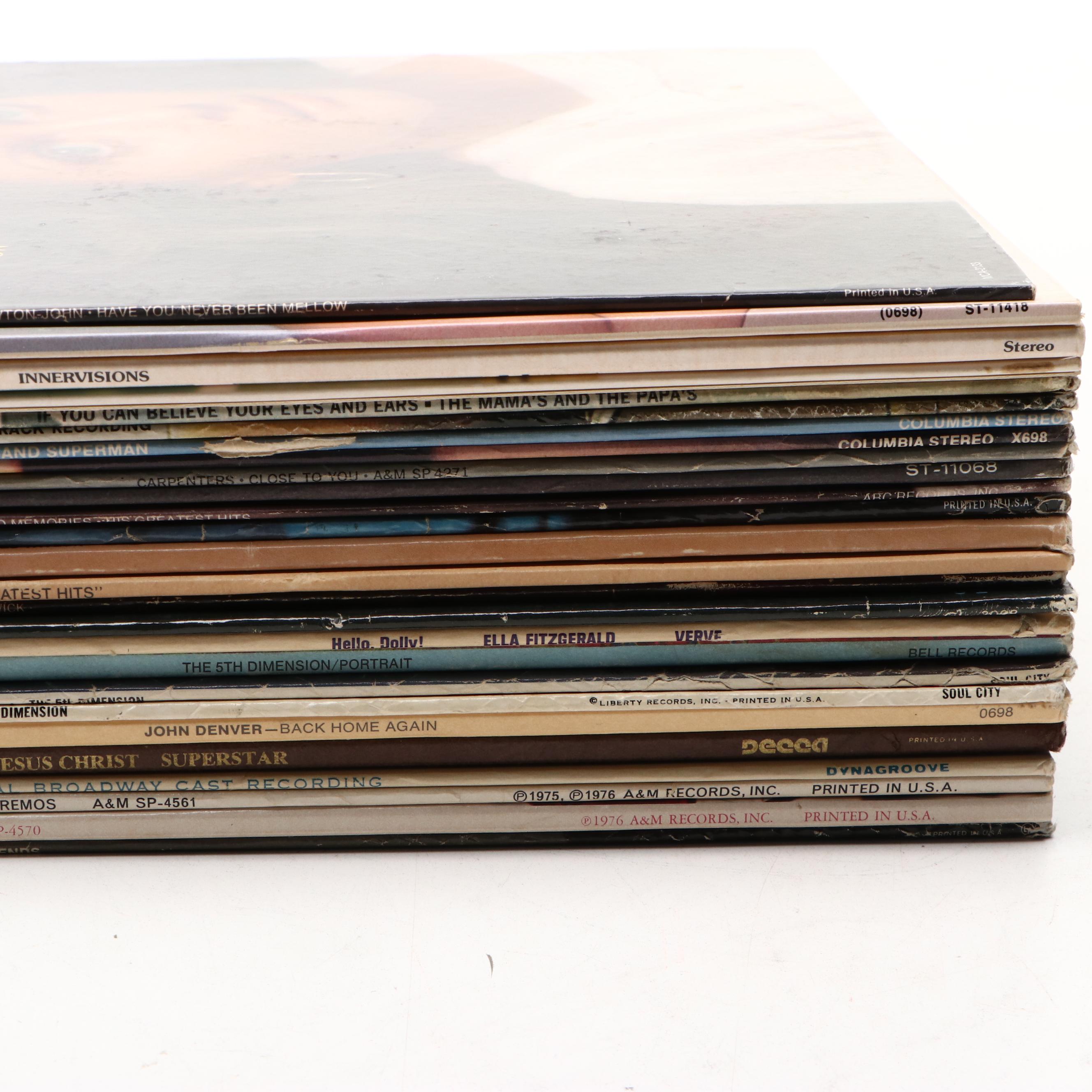 Olivia Newton John, Barbra Streisand, Stevie Wonder & More Vinyl Records