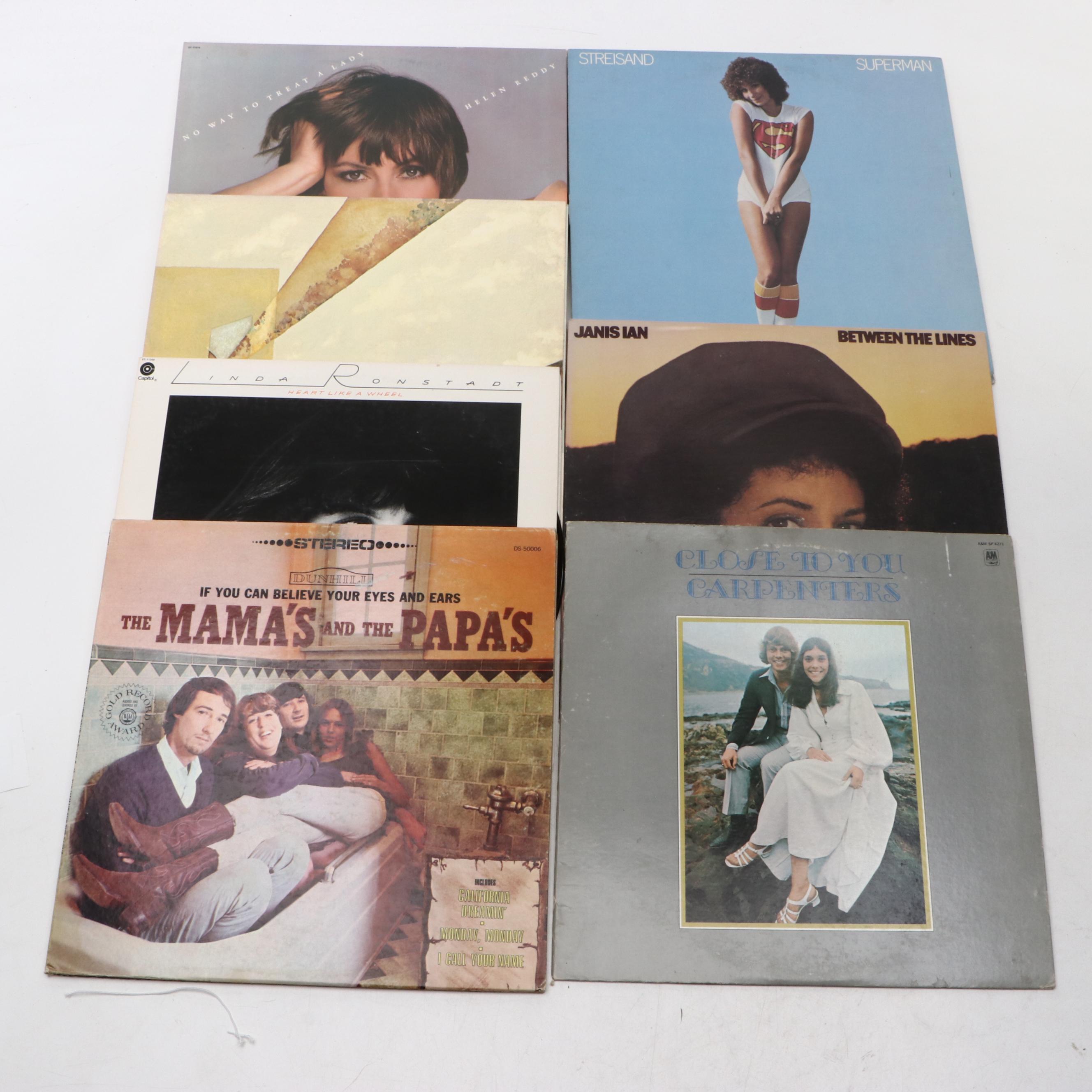 Olivia Newton John, Barbra Streisand, Stevie Wonder & More Vinyl Records