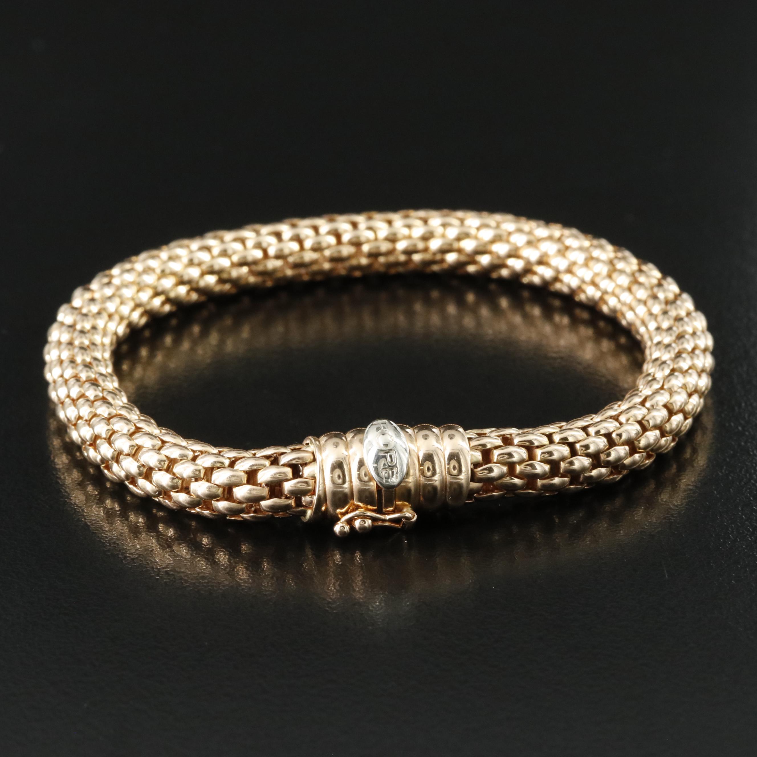 FOPE Kaleida 18K Rose Gold Bracelet