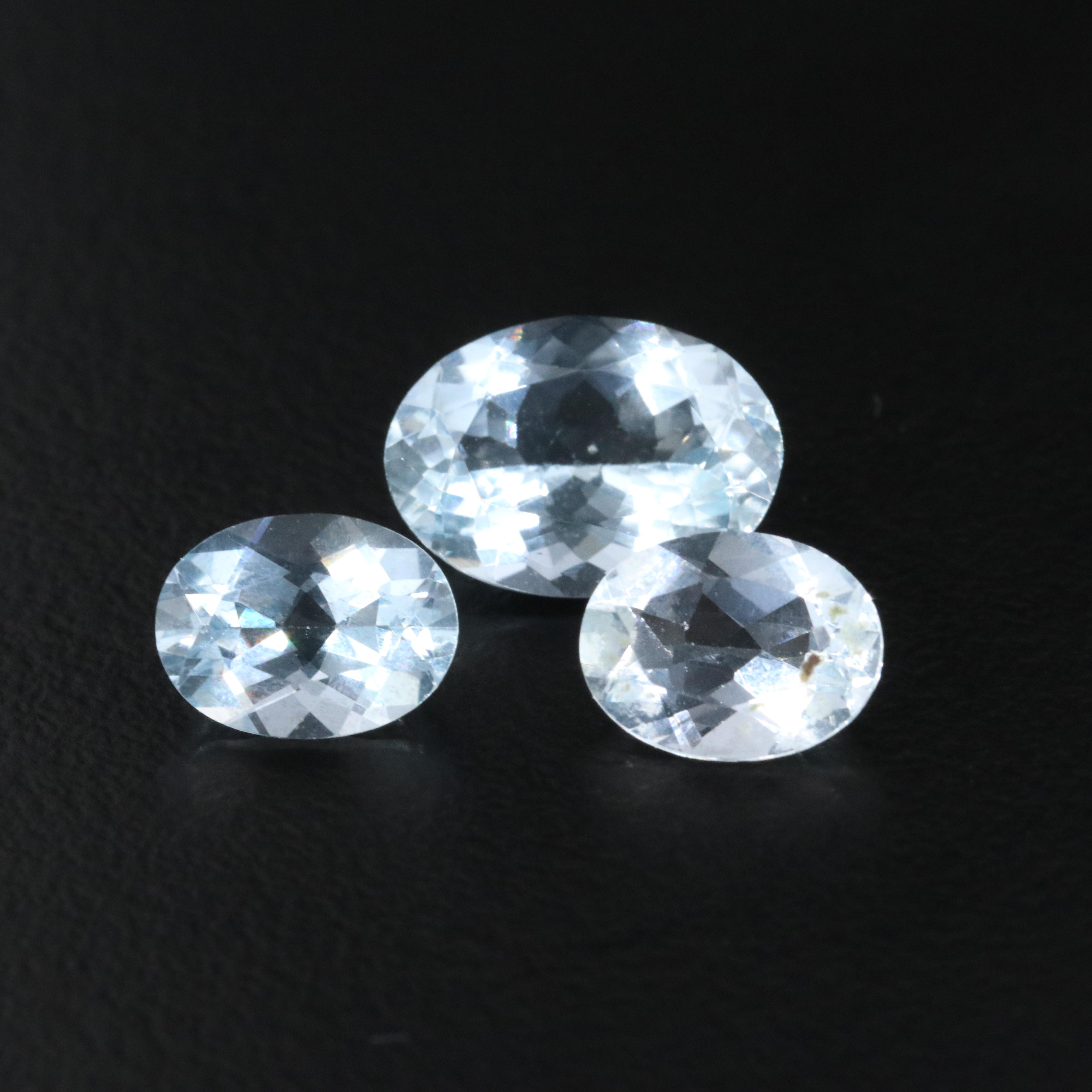 Loose 4.46 CTW Aquamarines