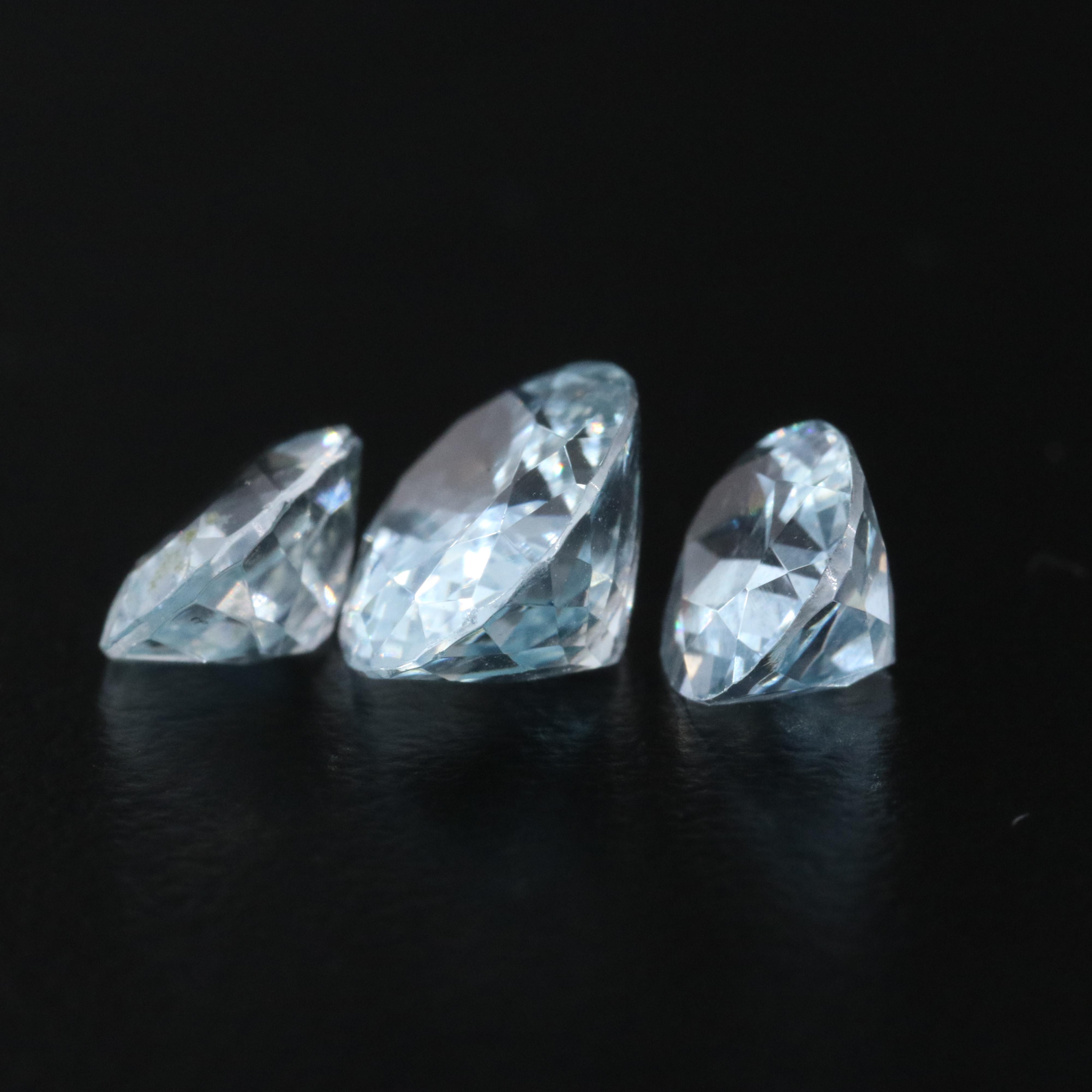 Loose 4.46 CTW Aquamarines