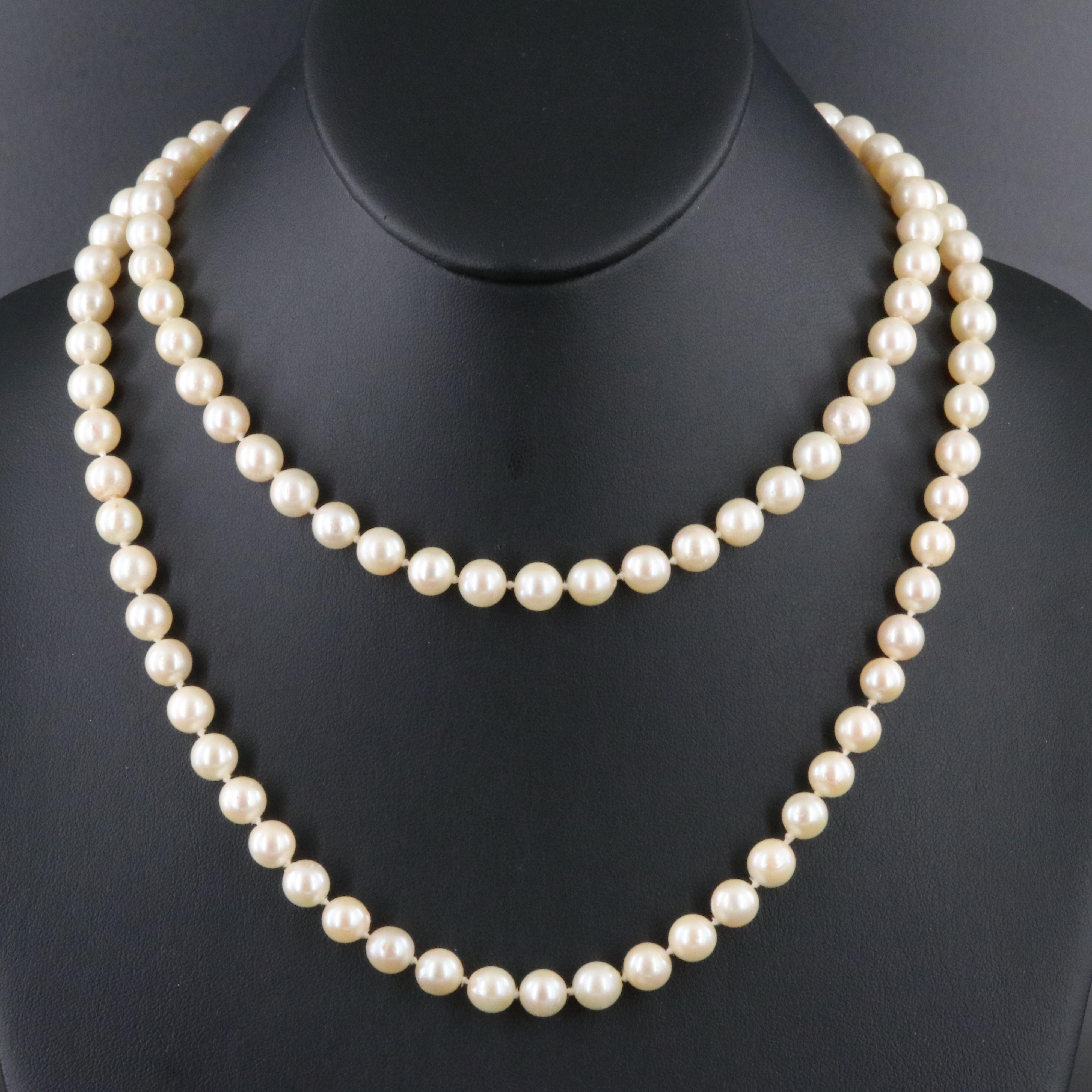 Endless Pearl Necklace