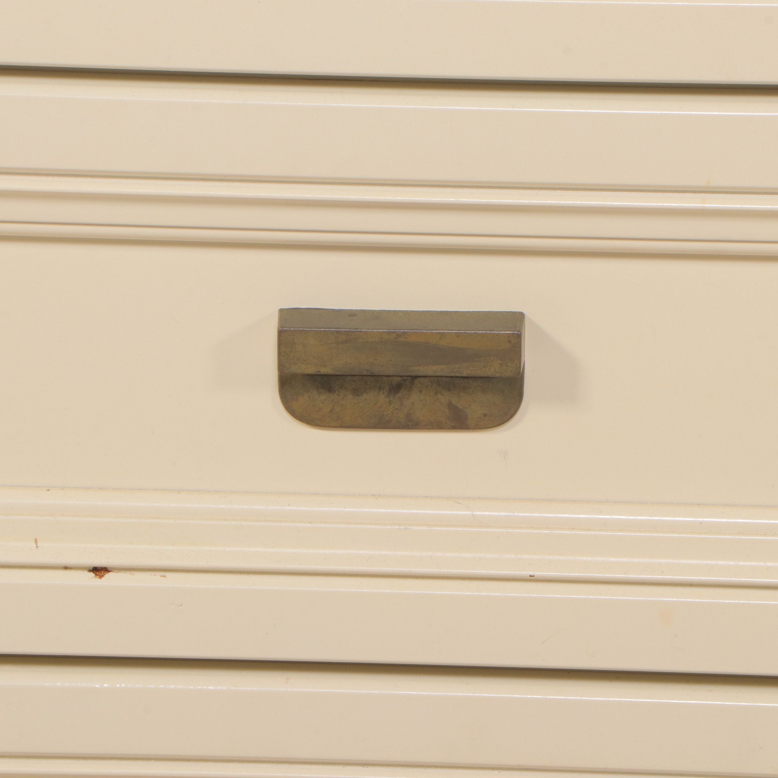 Paint-Decorated Wood Drop-Front Desk with Hutch, Late 20th Century