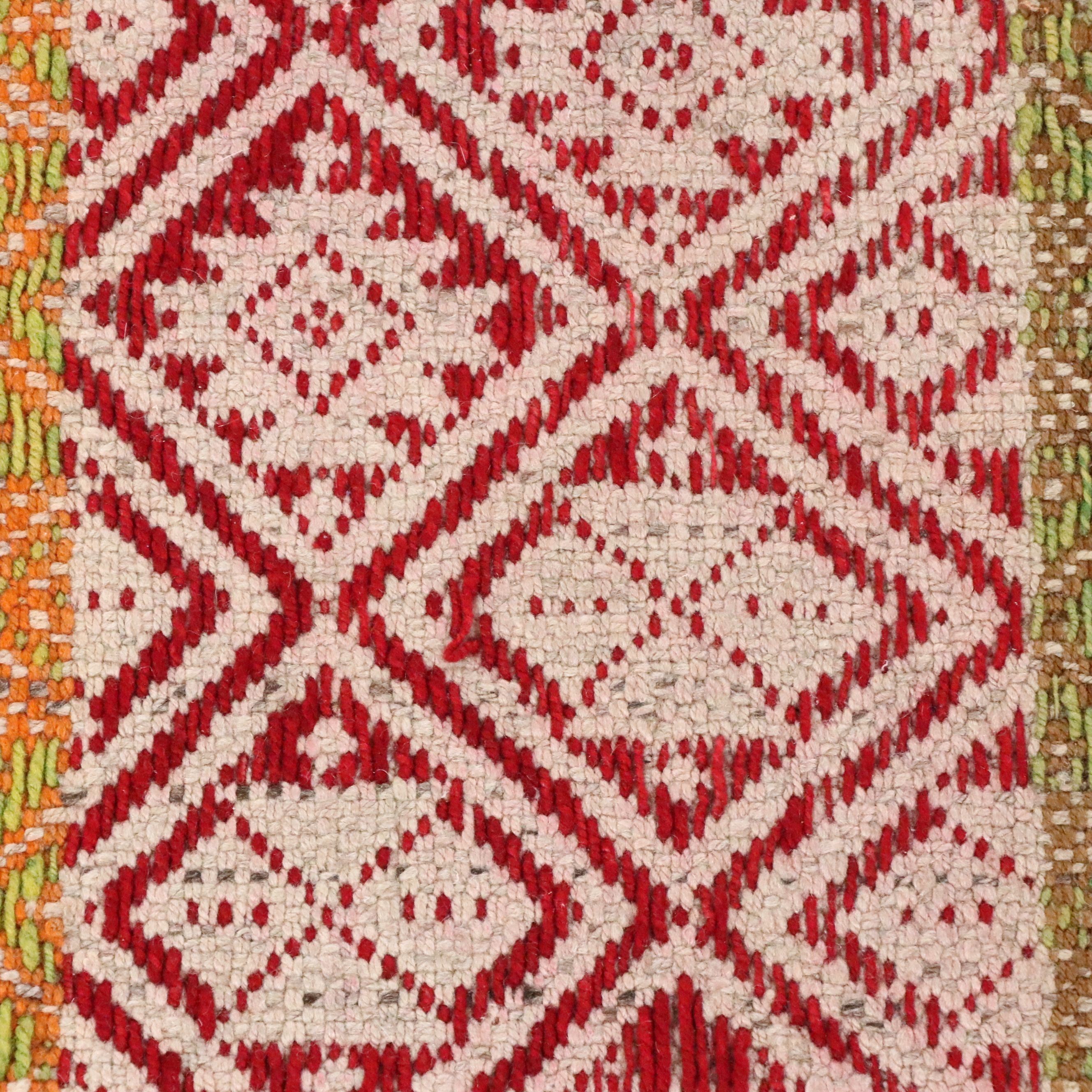 6'10 x 7'7 Handwoven Moroccan Area Rug