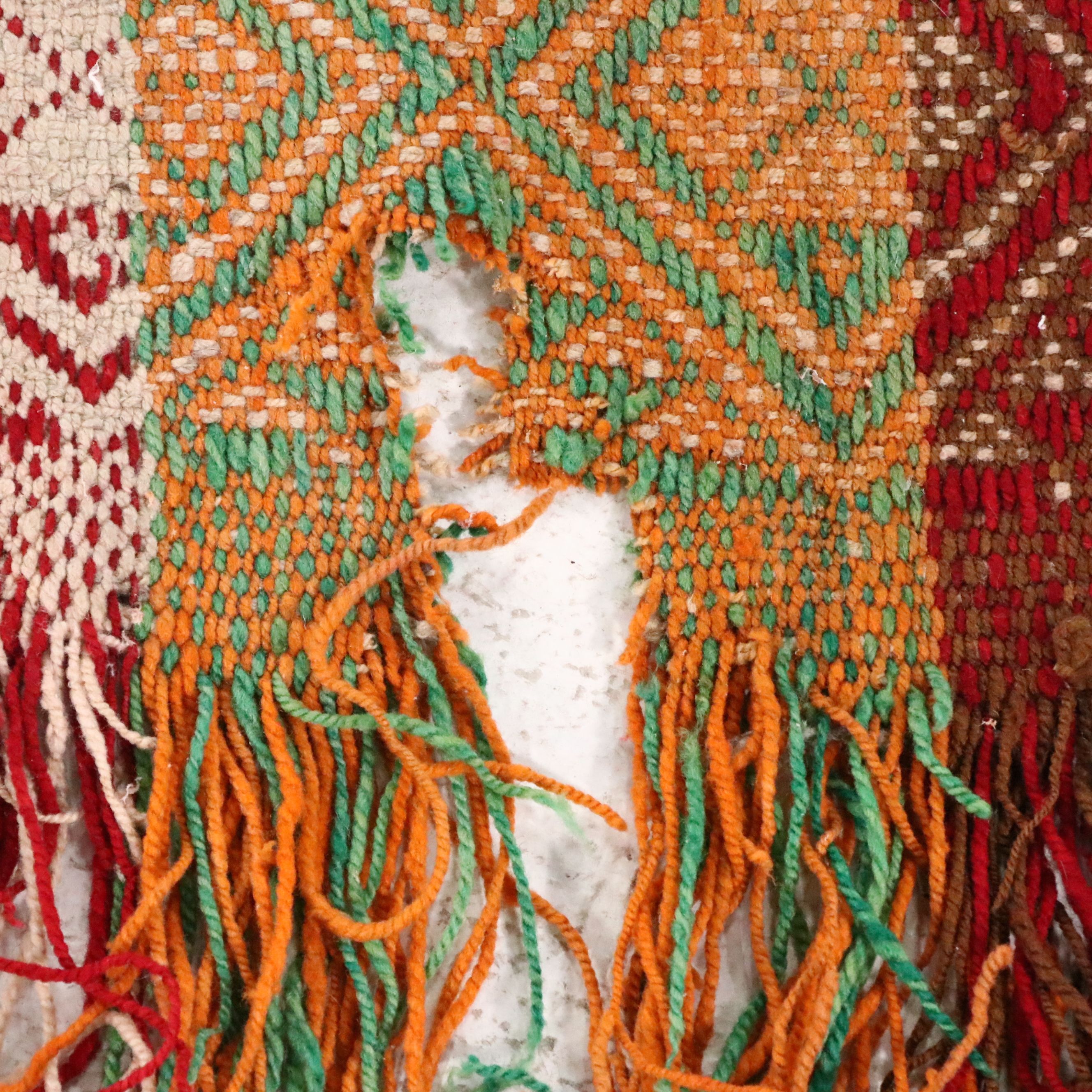 6'10 x 7'7 Handwoven Moroccan Area Rug