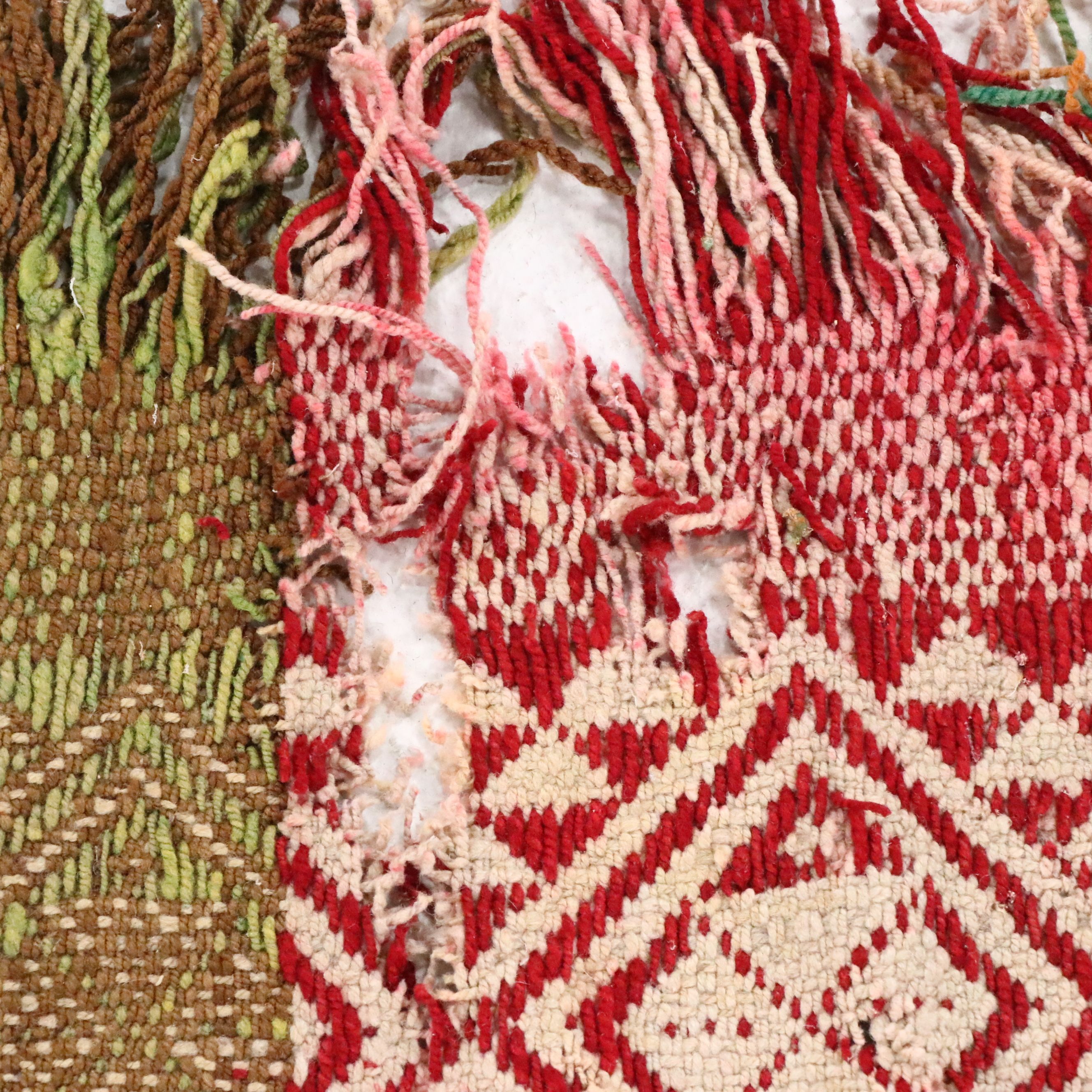 6'10 x 7'7 Handwoven Moroccan Area Rug