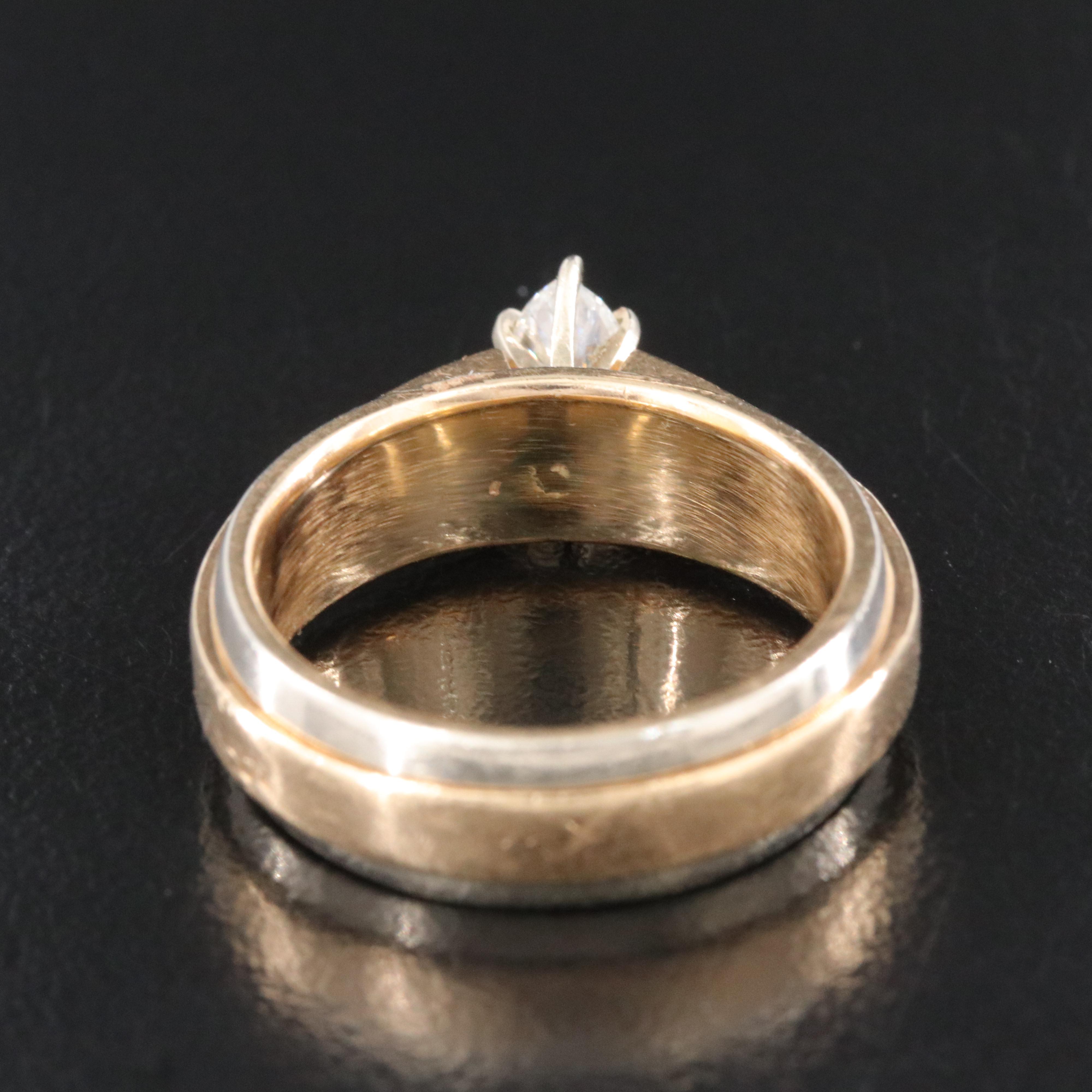 14K Ring 0.66 CTW Diamond Ring