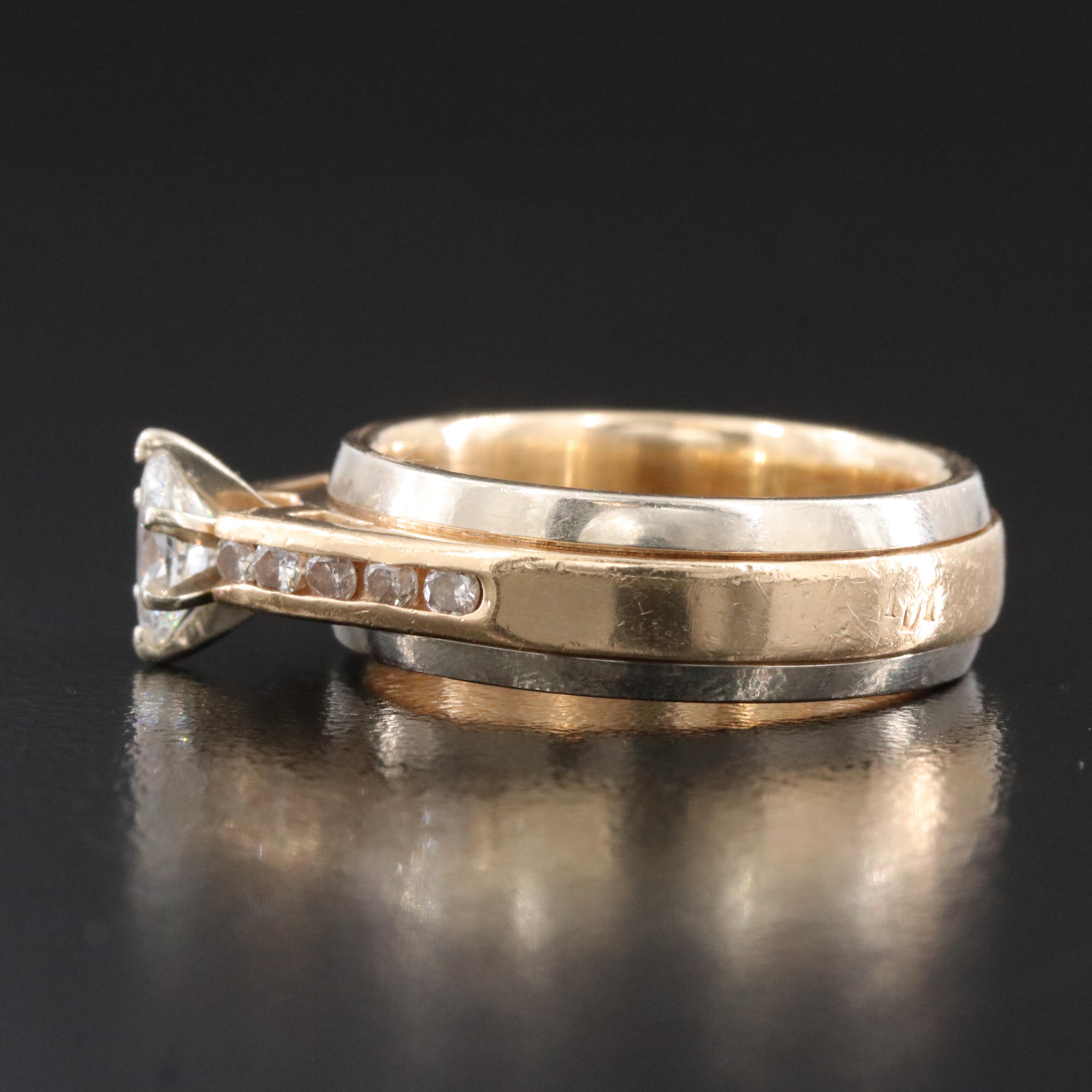 14K Ring 0.66 CTW Diamond Ring