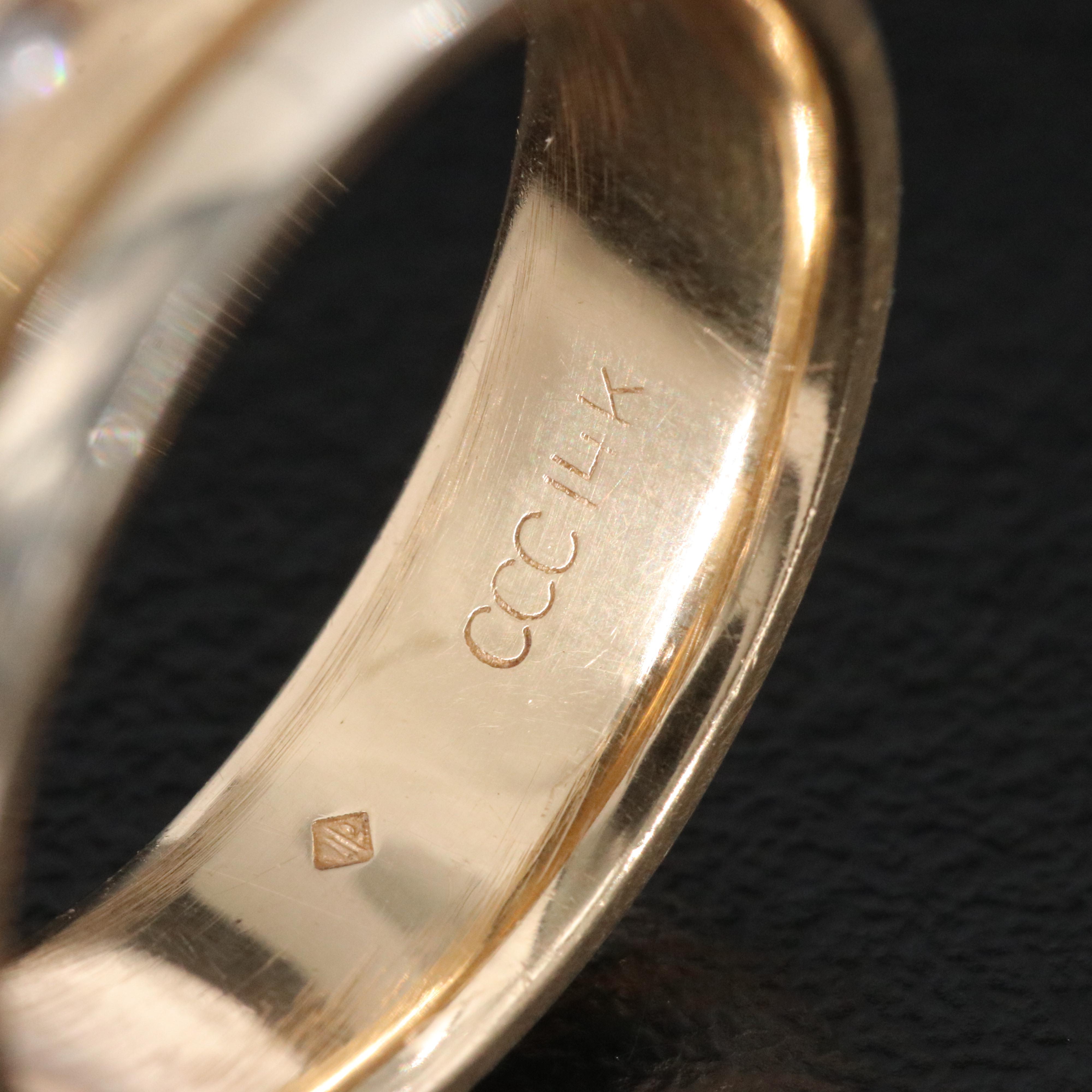 14K Ring 0.66 CTW Diamond Ring