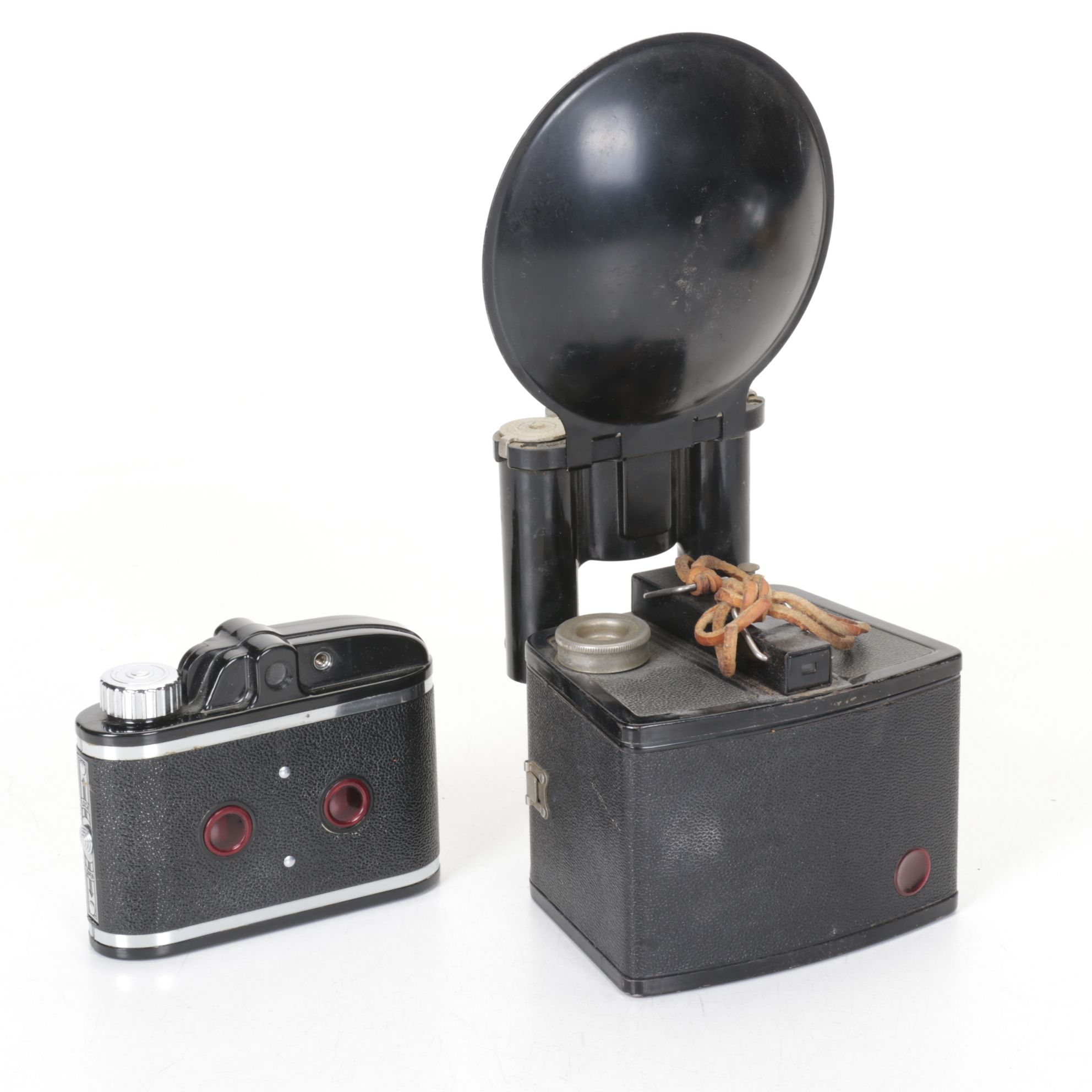 Kodak Six-16 Folding Camera & Other Bakelite Box Cameras