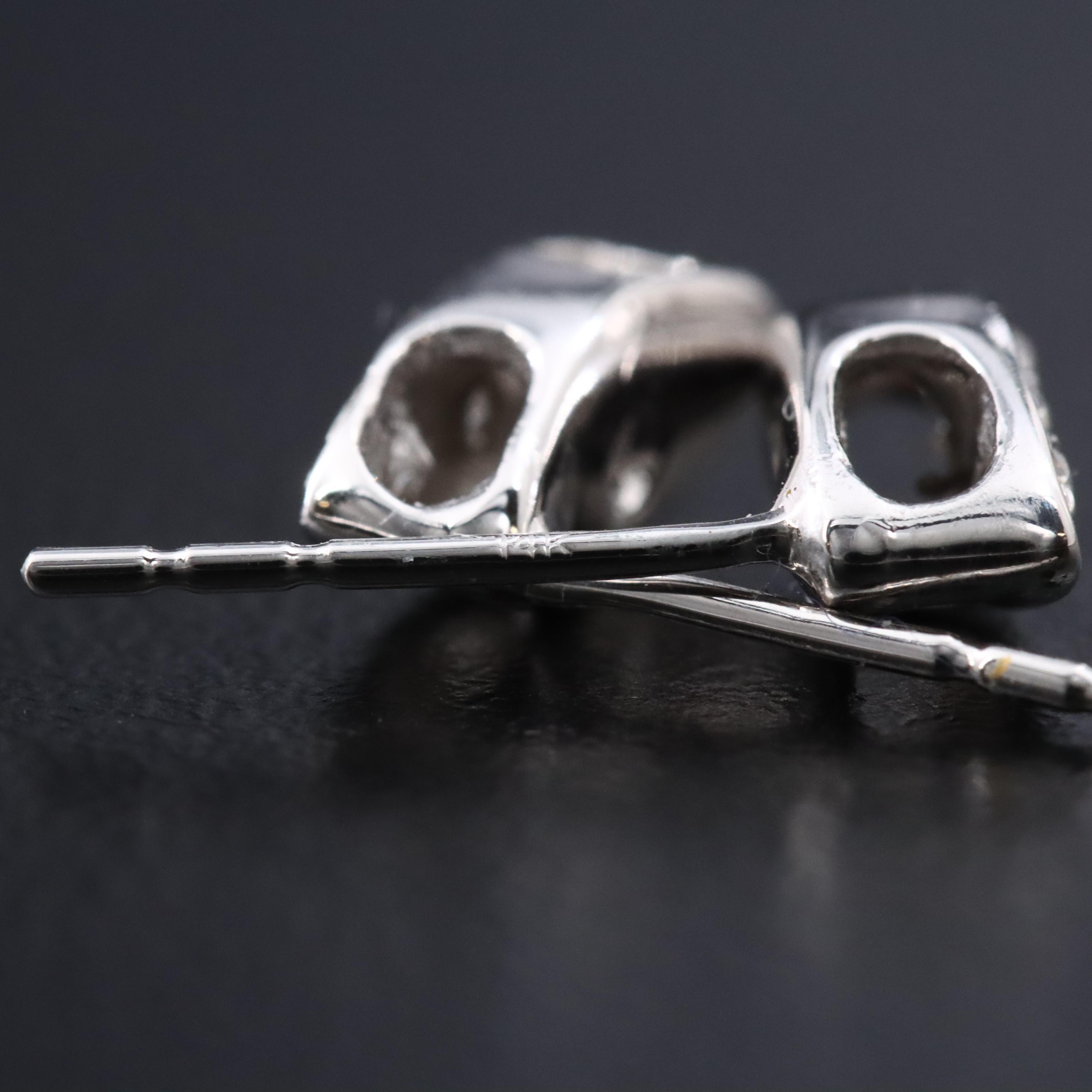 18K 0.15 CTW Diamond Earrings