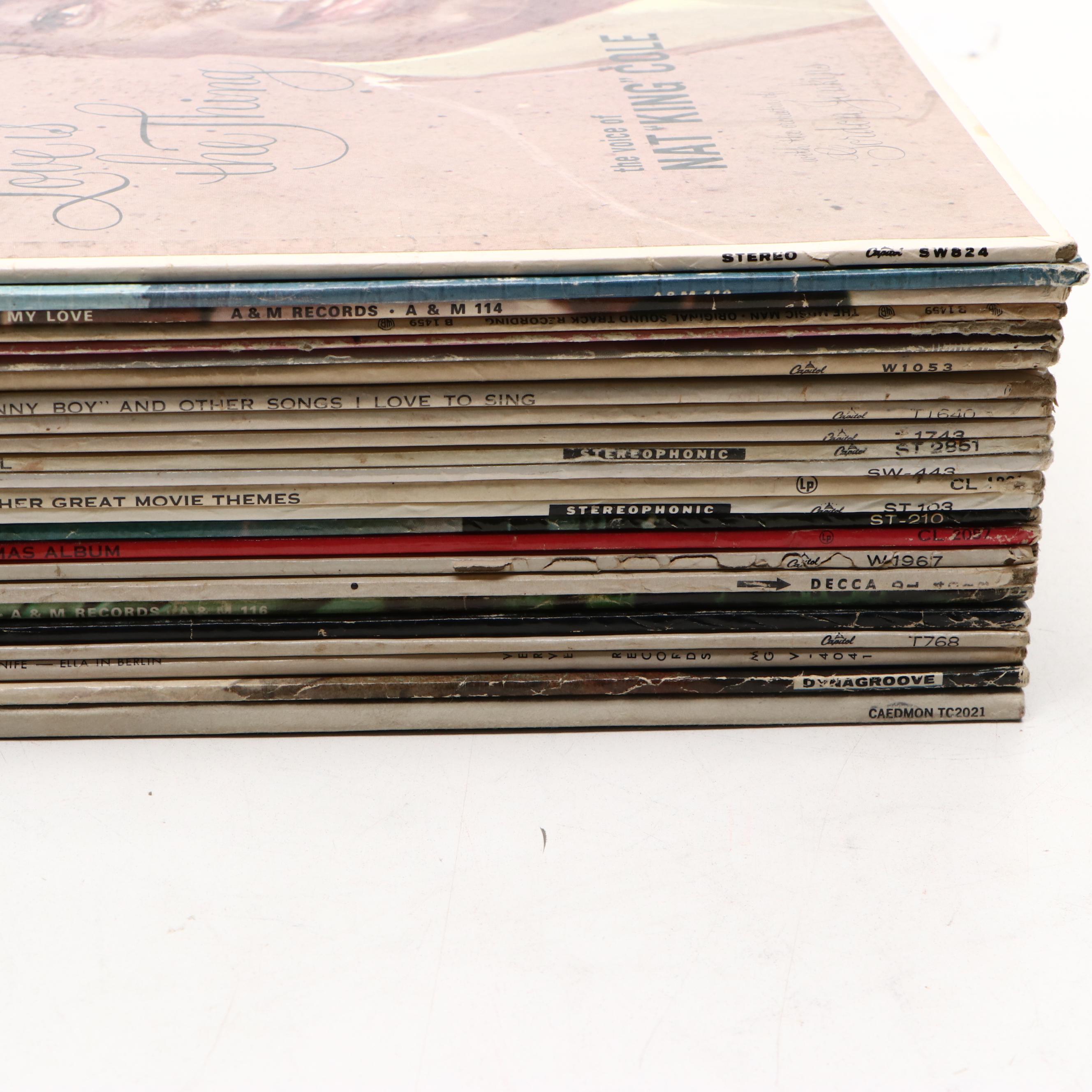 Nat King Cole, Glen Campbell, Andy Williams, Frank Sinatra & More Vinyl Records