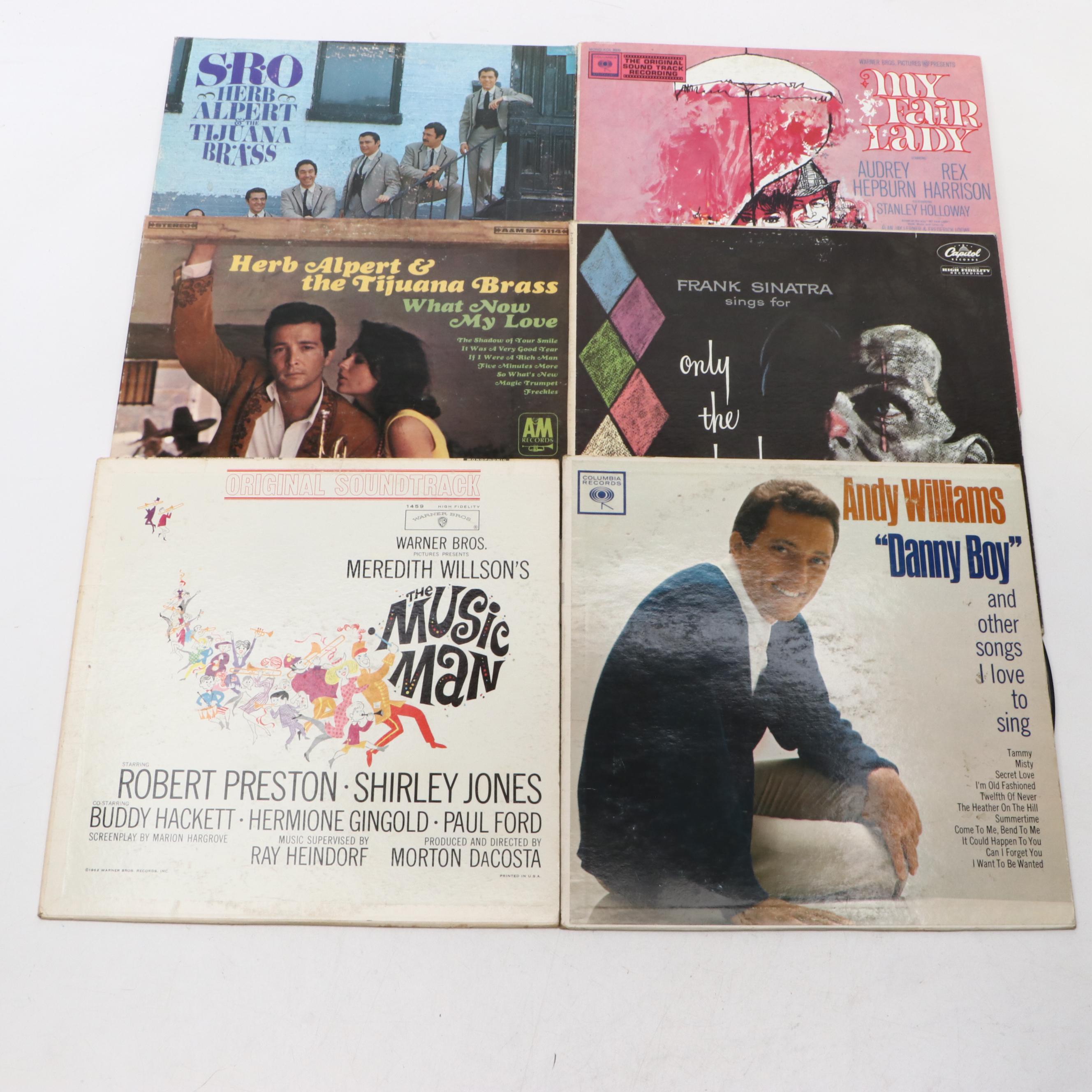 Nat King Cole, Glen Campbell, Andy Williams, Frank Sinatra & More Vinyl Records