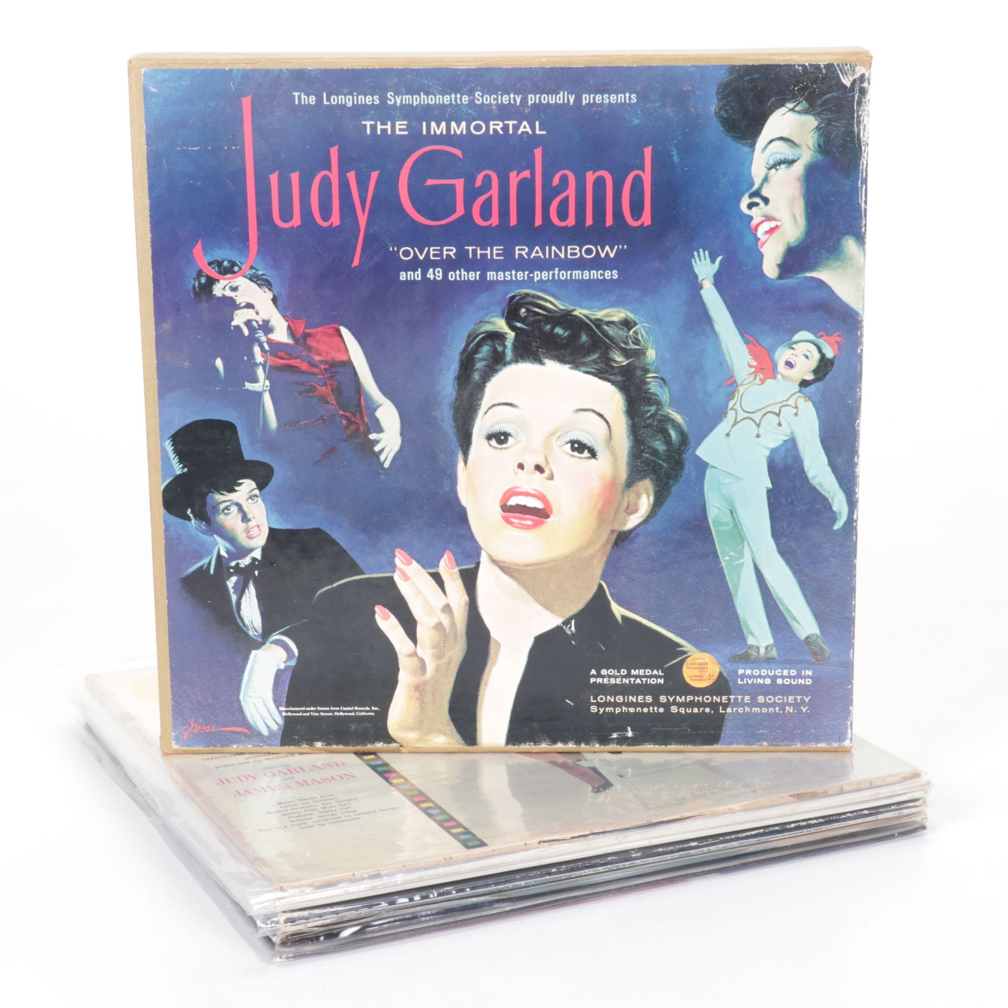 Judy Garland Vinyl Records Albums Including "The Immortal Judy Garland"