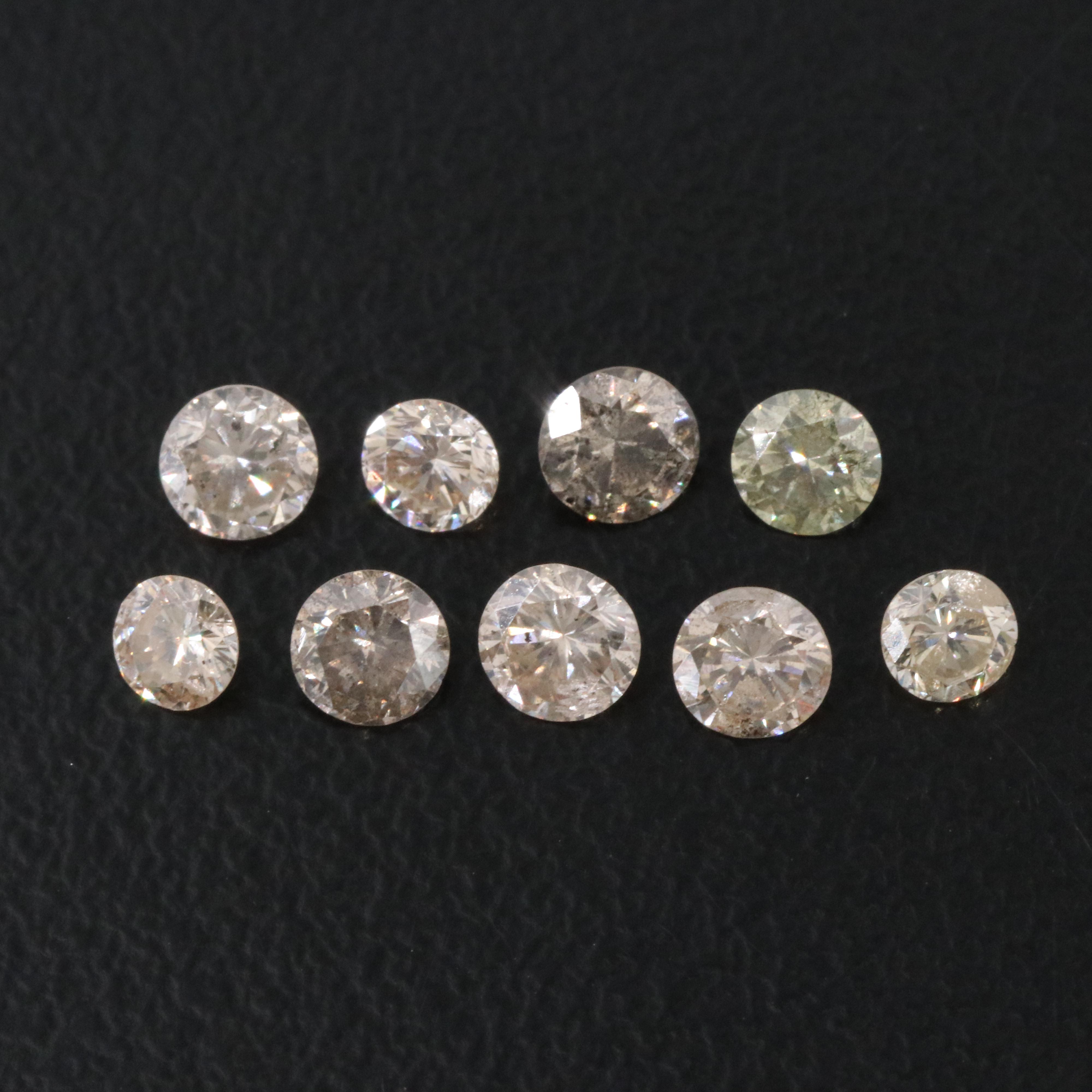 Loose 1.42 CTW Diamond Lot