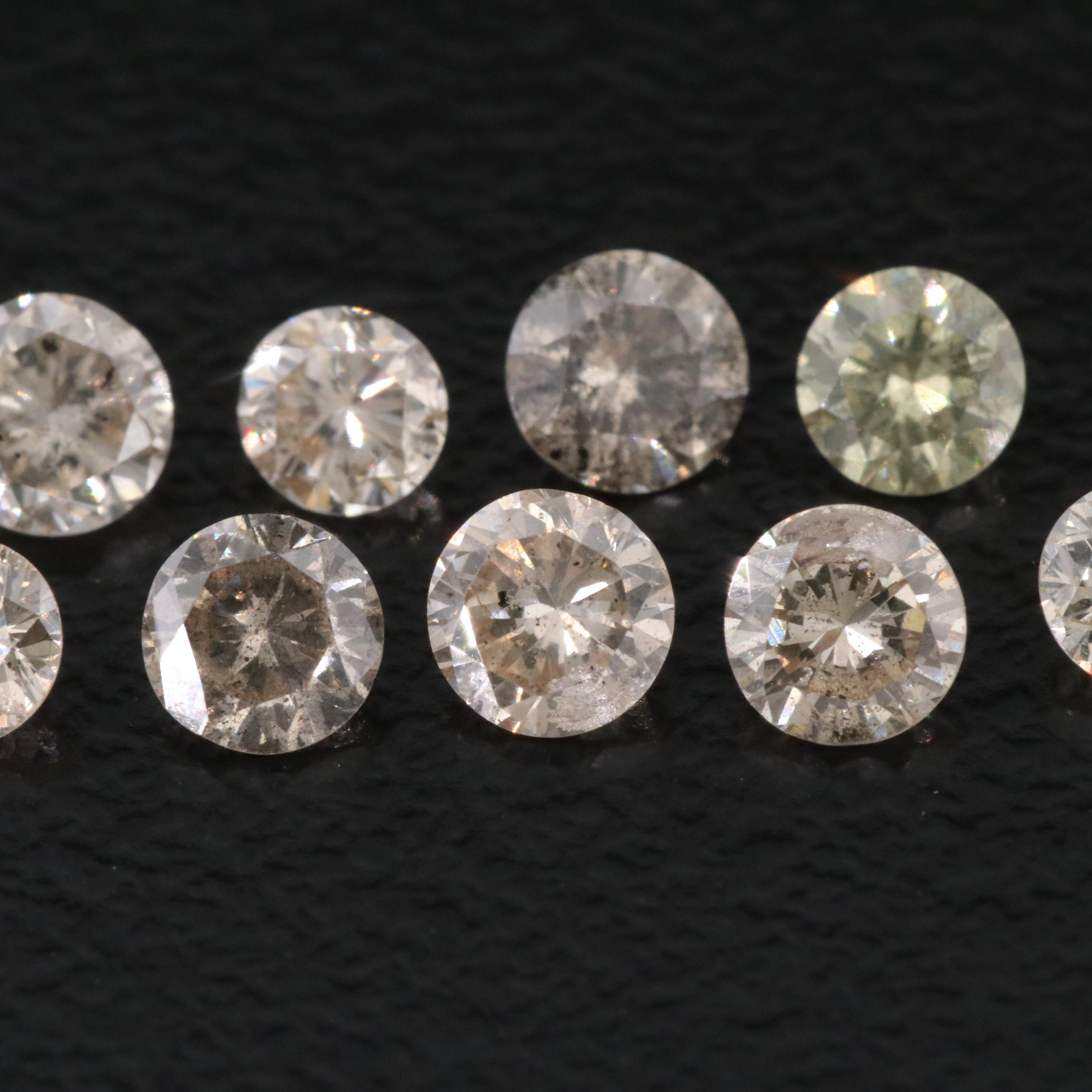Loose 1.42 CTW Diamond Lot