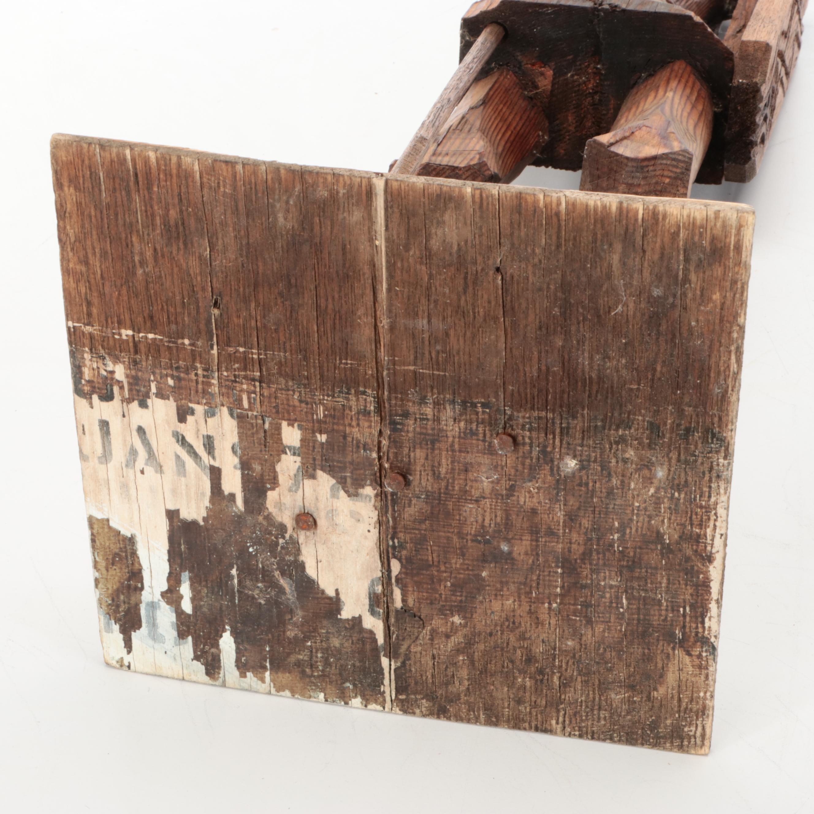 Chainsaw Sculpture Carved Wood Don Quixote