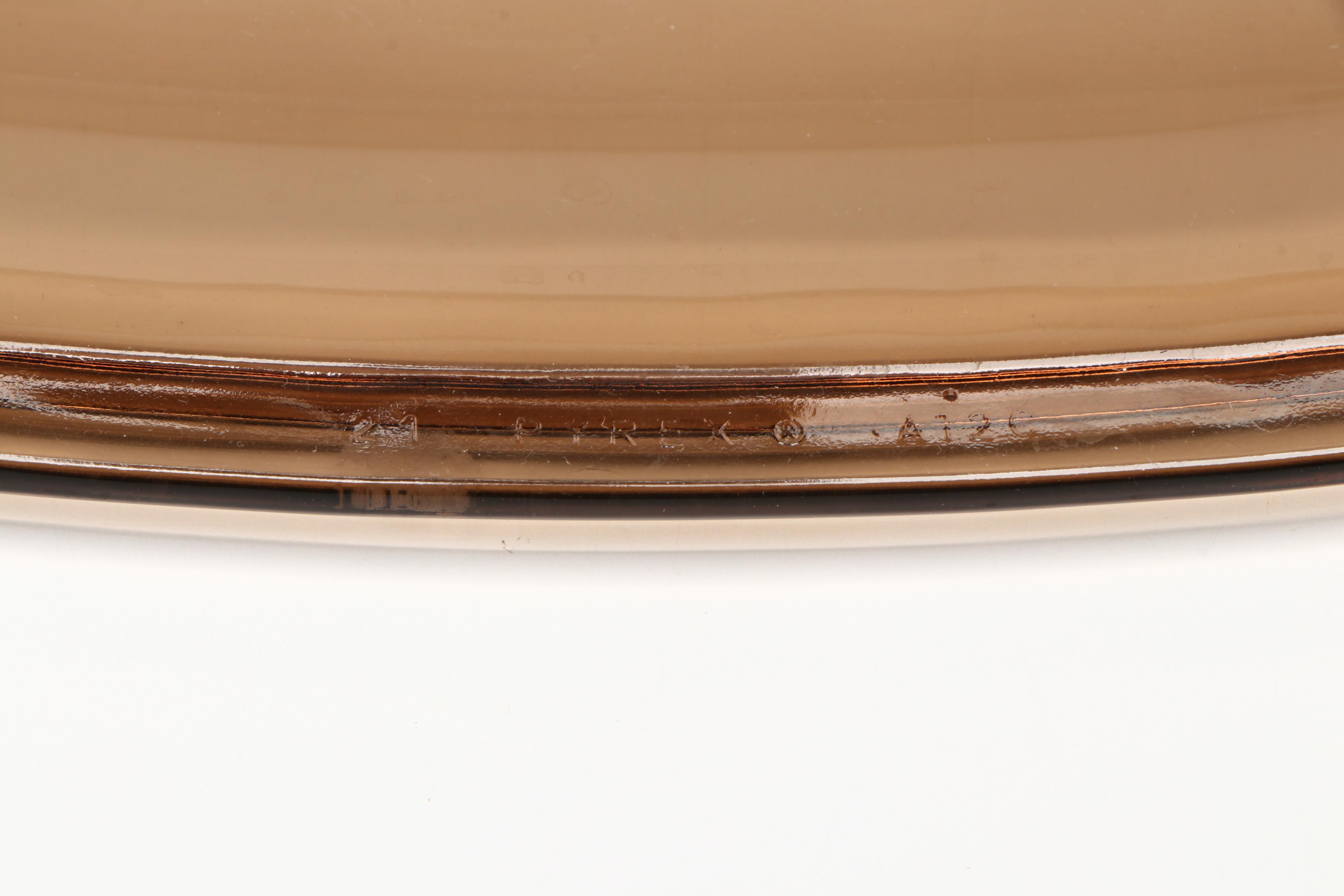 Corning Ware "Abundance" Casserole Dishes with Pyrex Glass Lids