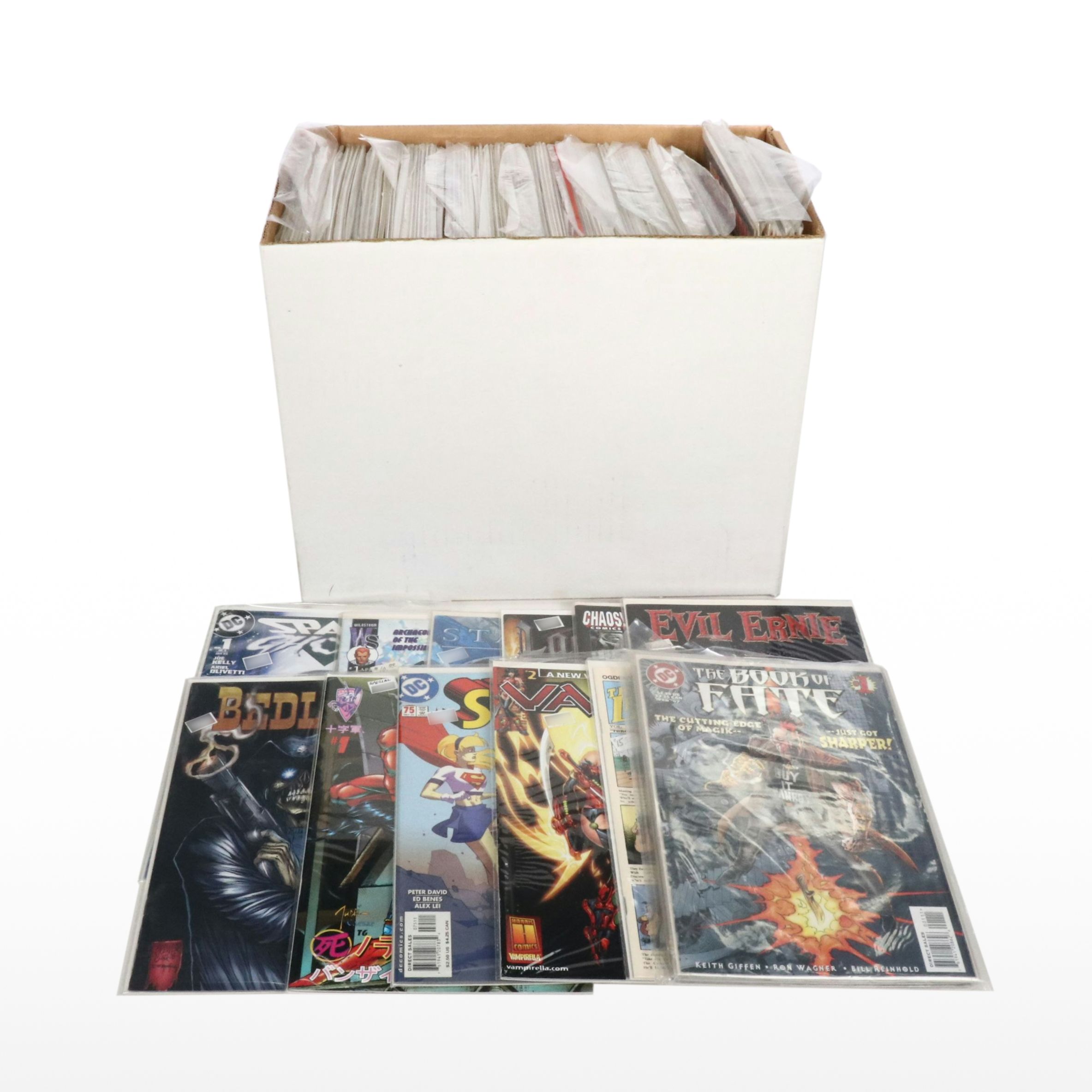 Modern Age Comic Books Featuring "Supergirl", "Space Ghost", Stargate", and More