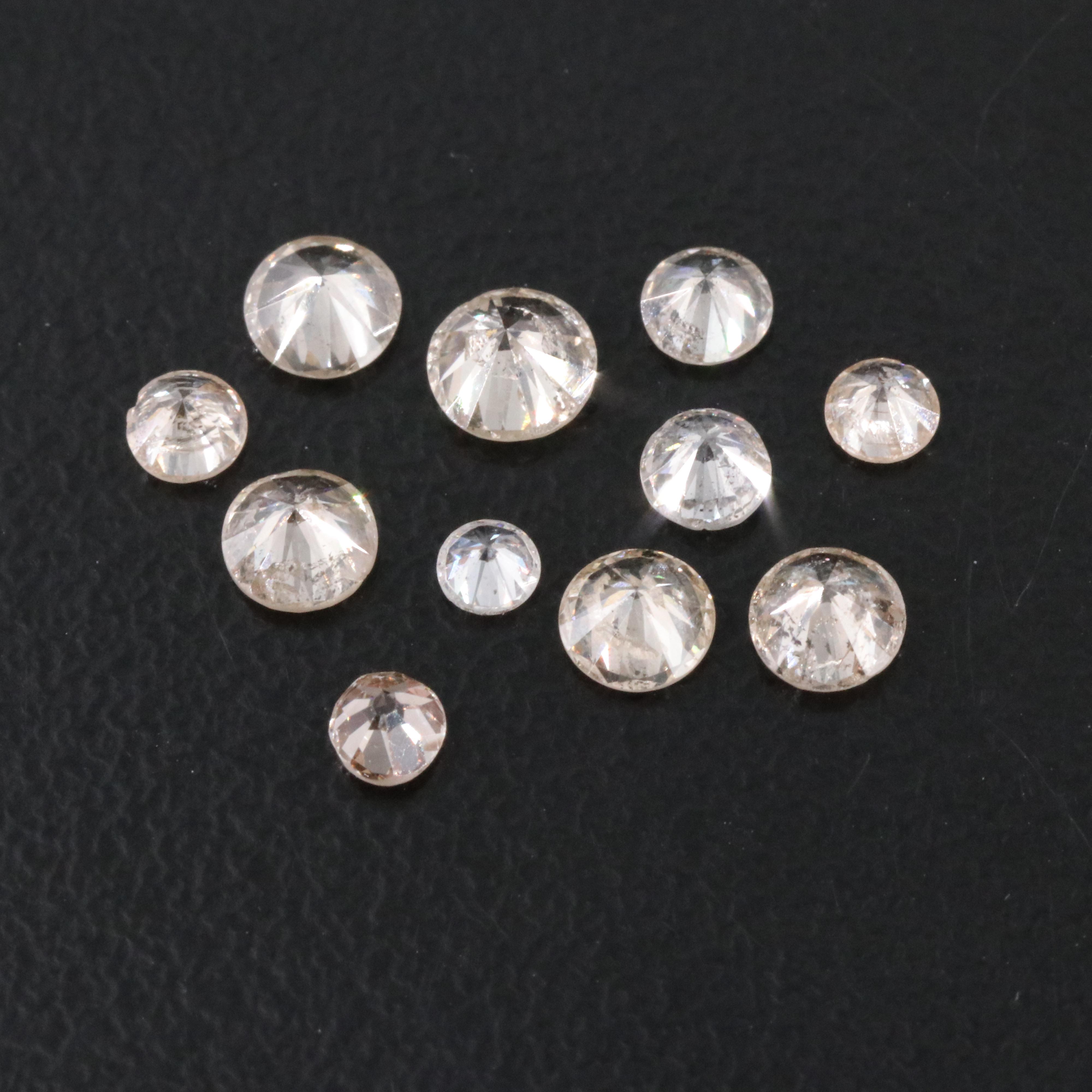 Loose 1.54 CTW Diamond Lot