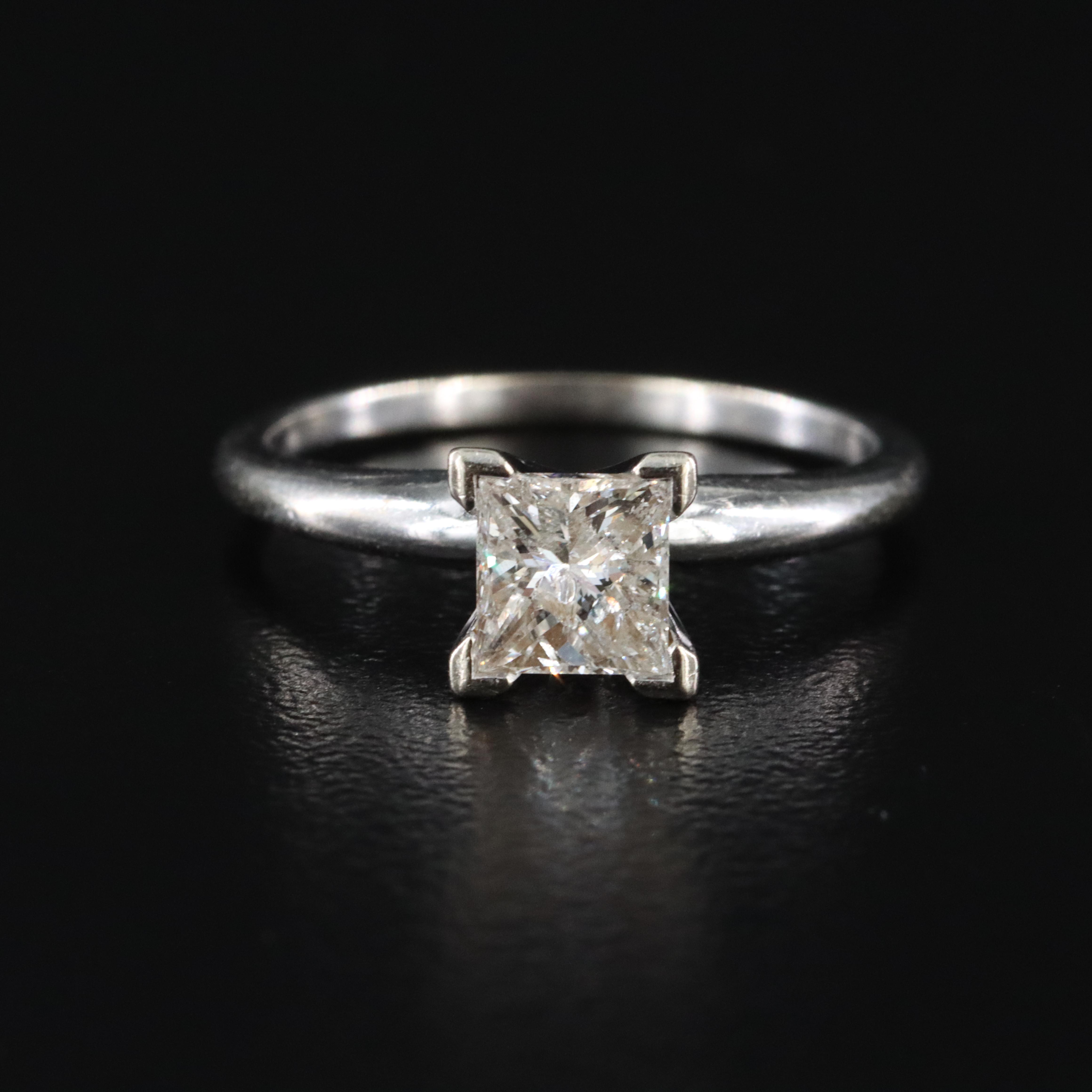 14K 0.75 CT Diamond Solitaire Ring