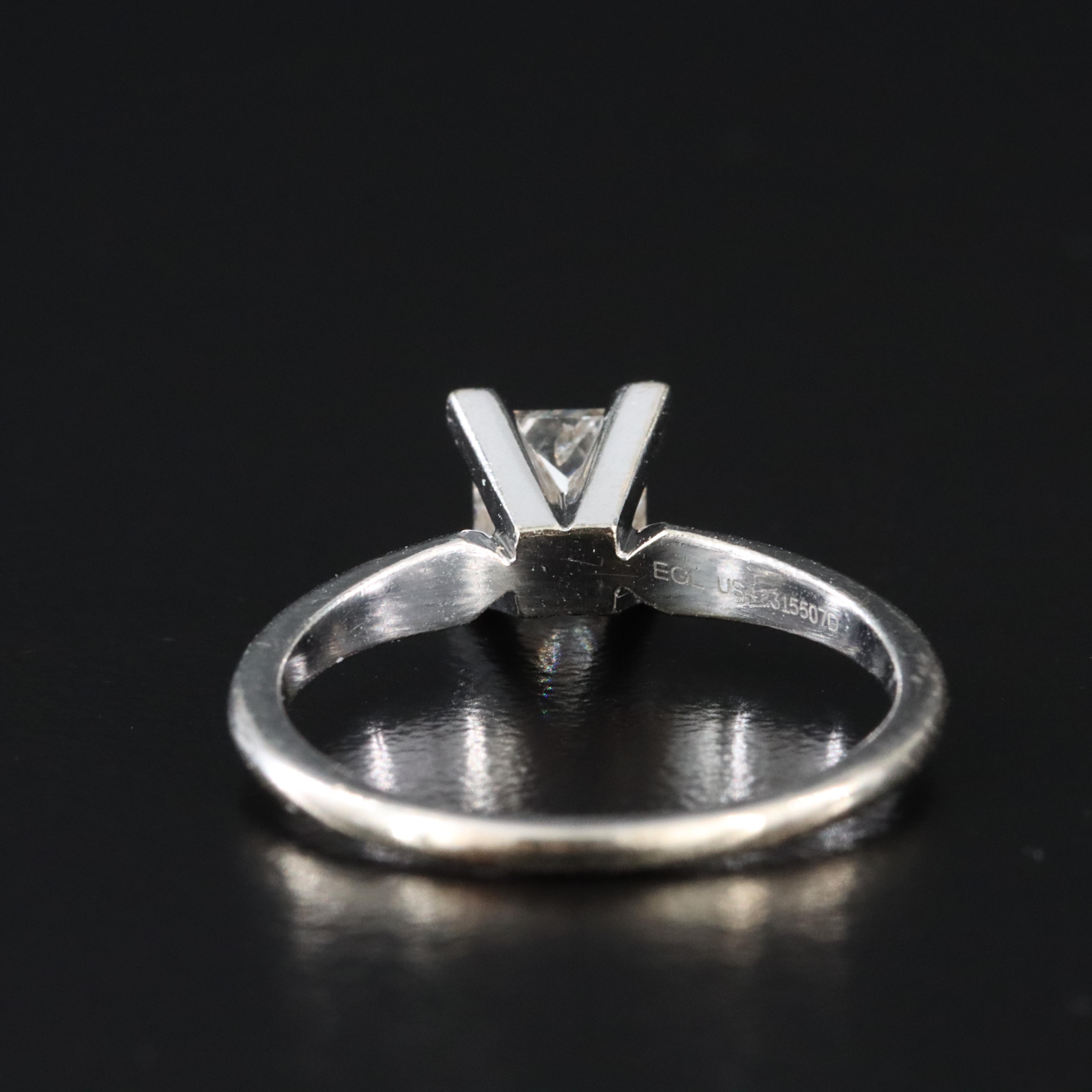 14K 0.75 CT Diamond Solitaire Ring