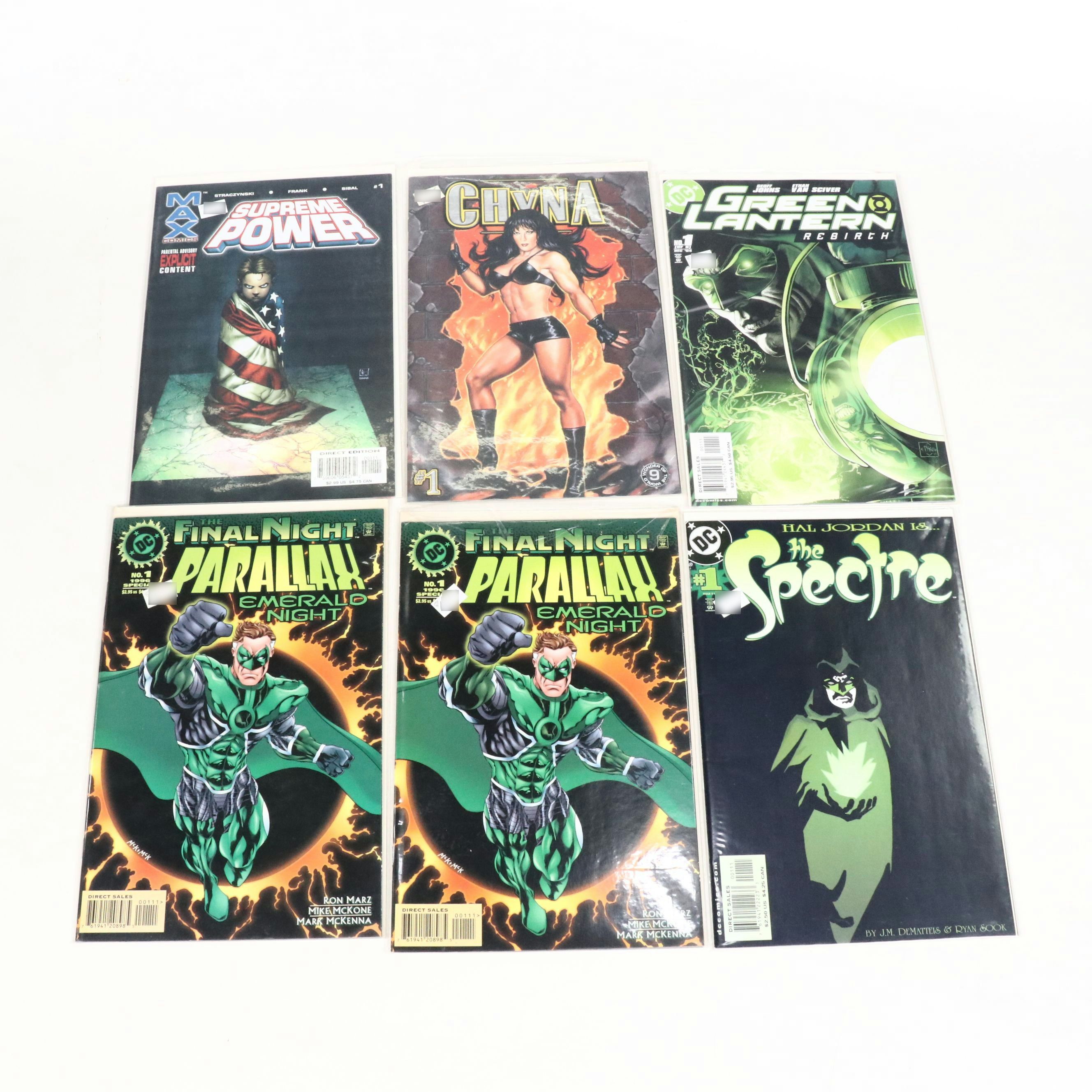 Modern Age Comic Books Featuring "Supergirl", "Space Ghost", Stargate", and More