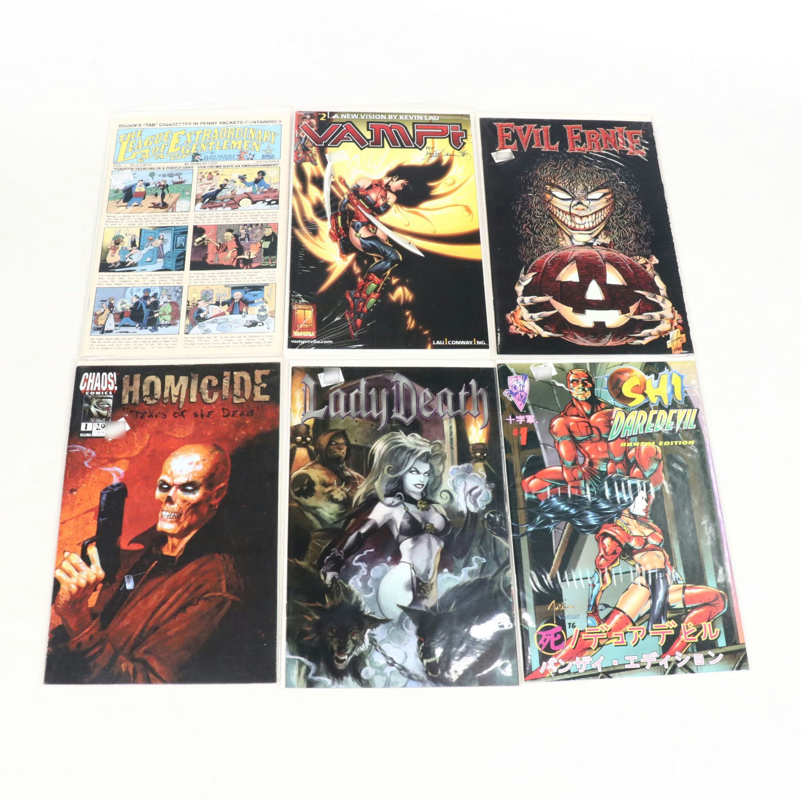 Modern Age Comic Books Featuring "Supergirl", "Space Ghost", Stargate", and More