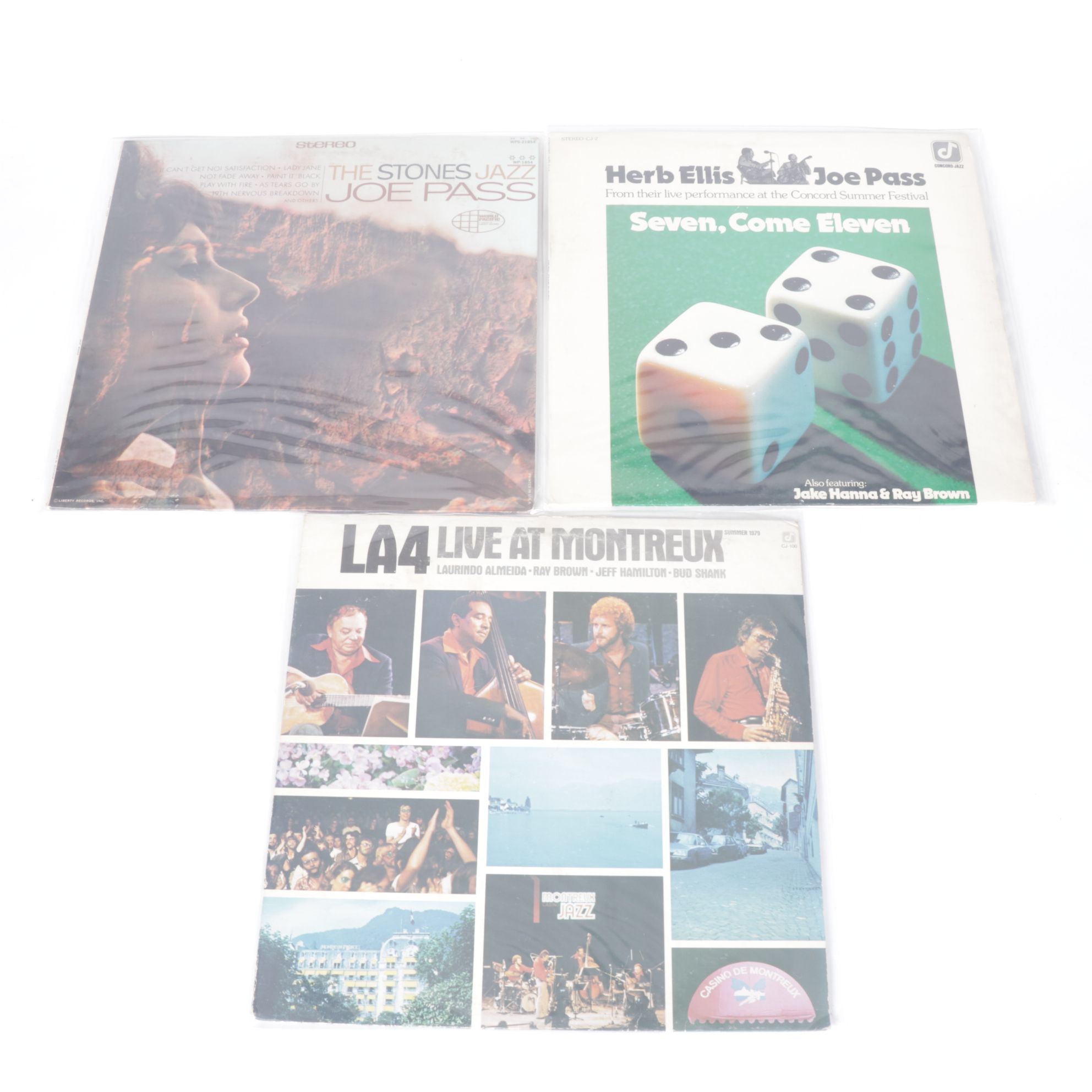 Miles Davis and George Benson Collection of Vinyl Record Albums