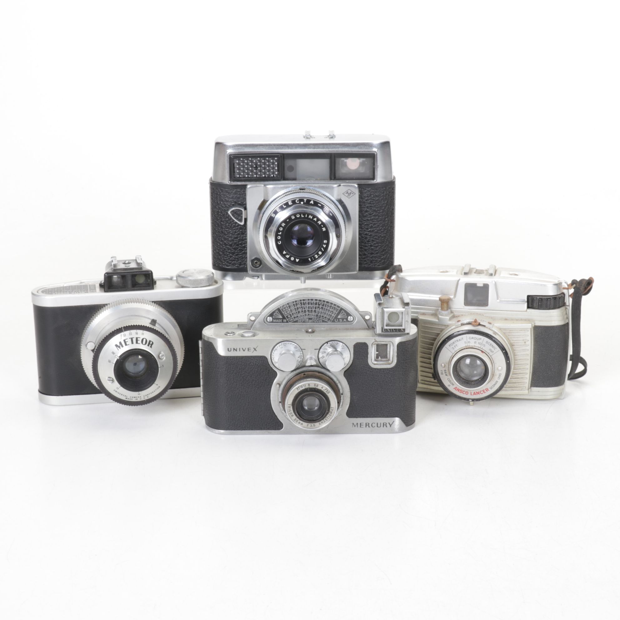 Agfra Selecfta & Other Film Cameras, Mid-20th Century