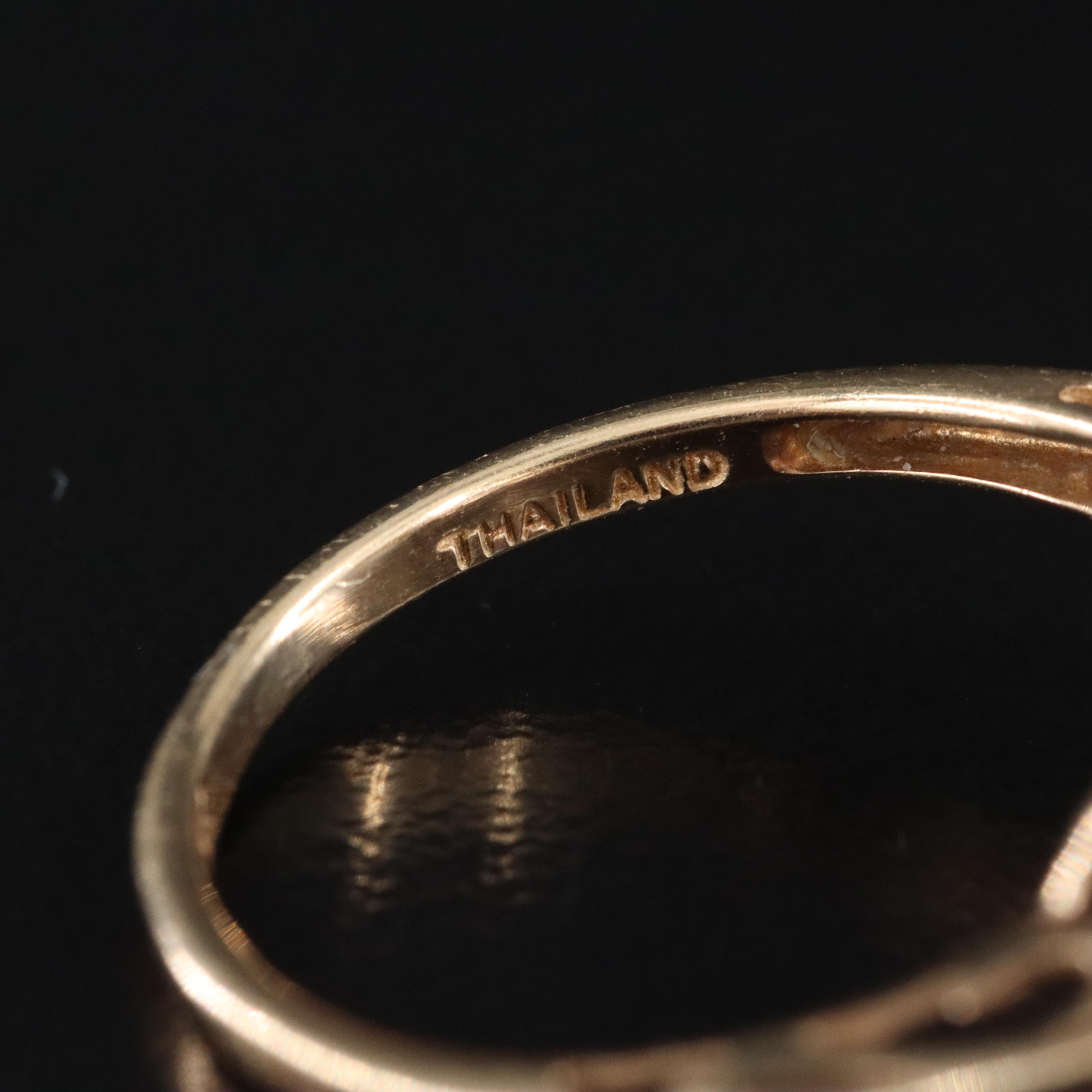 10K Amethyst and Diamond Ring