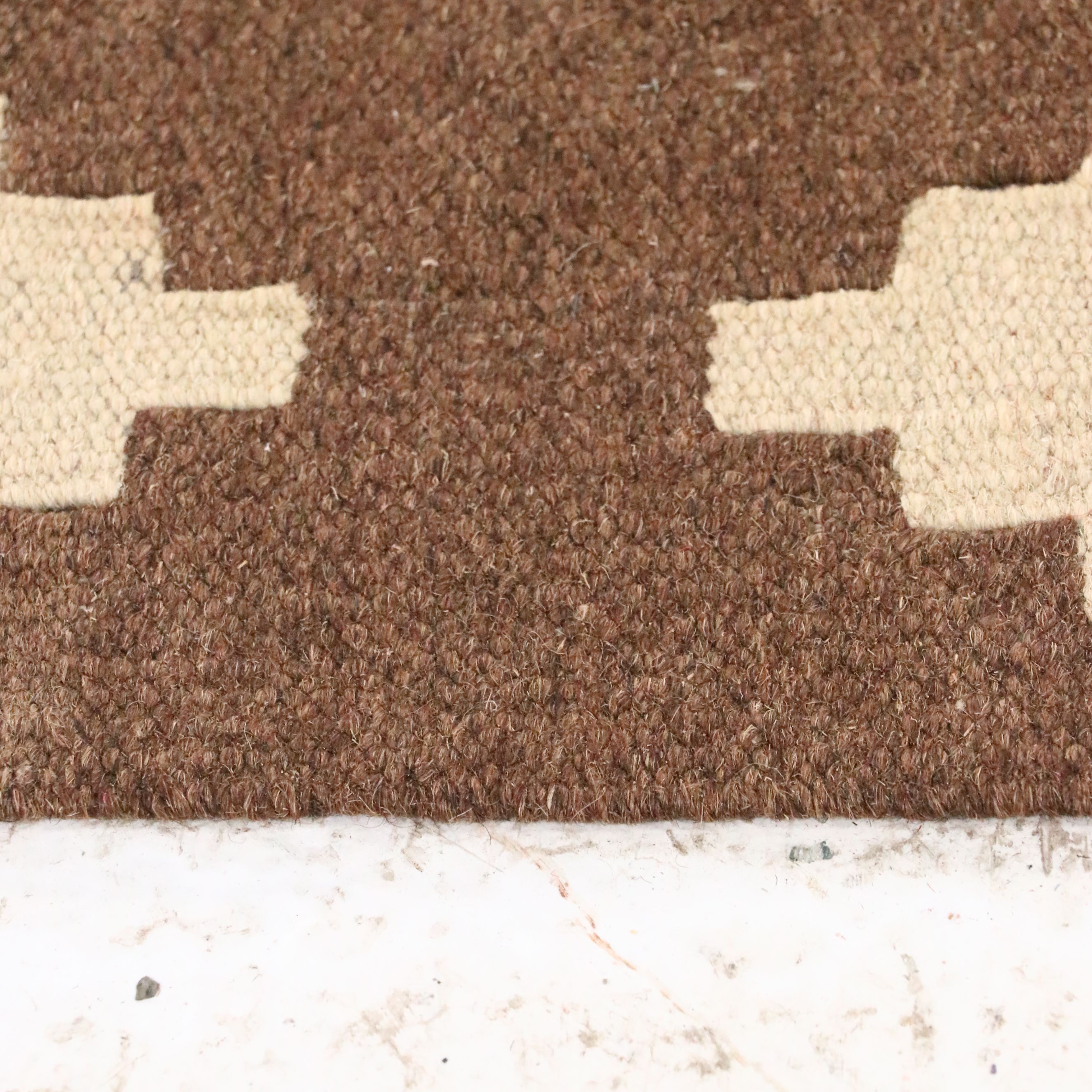 6'5 x 8'6 Handwoven Afghan Kilim Area Rug