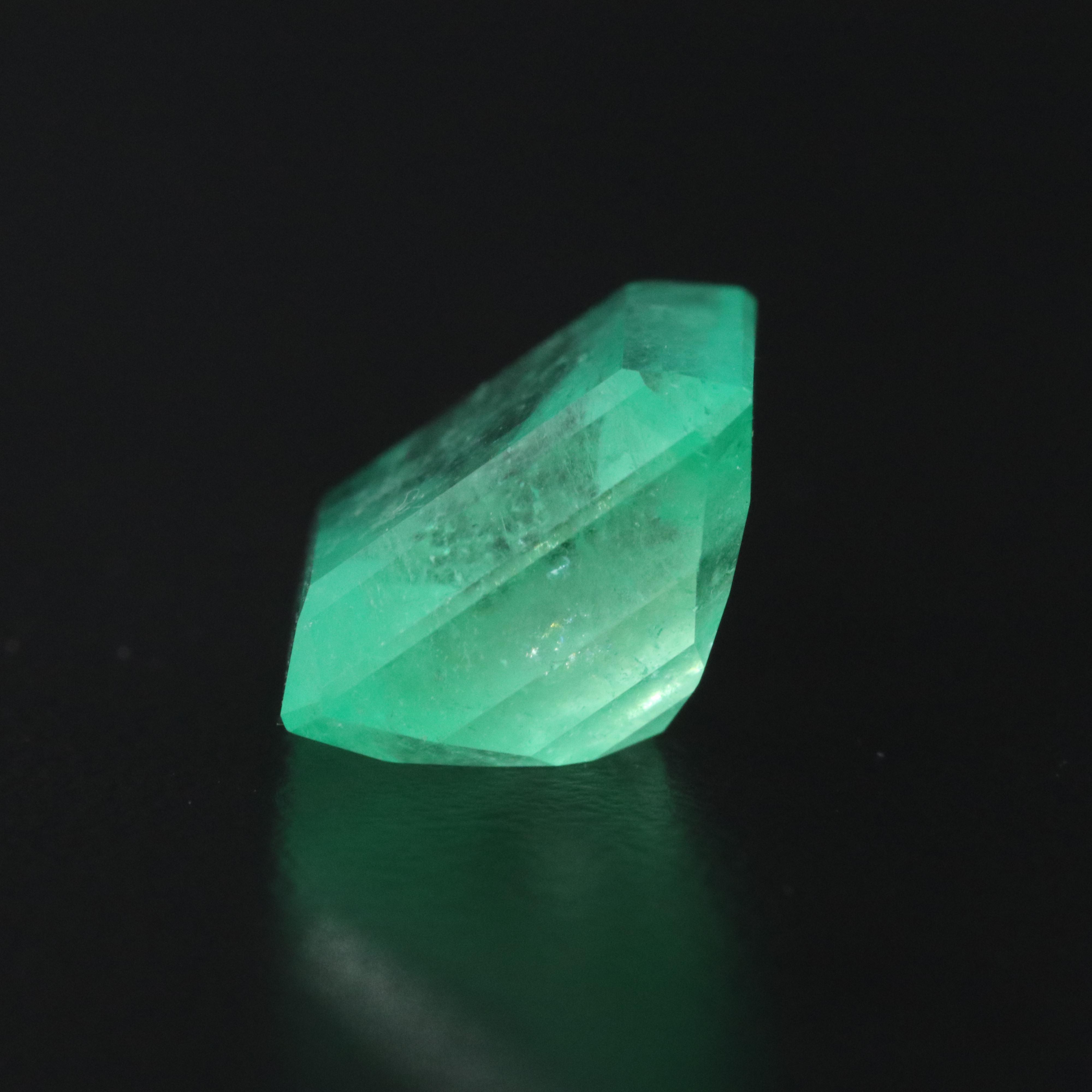 Loose 9.04 CT Emerald