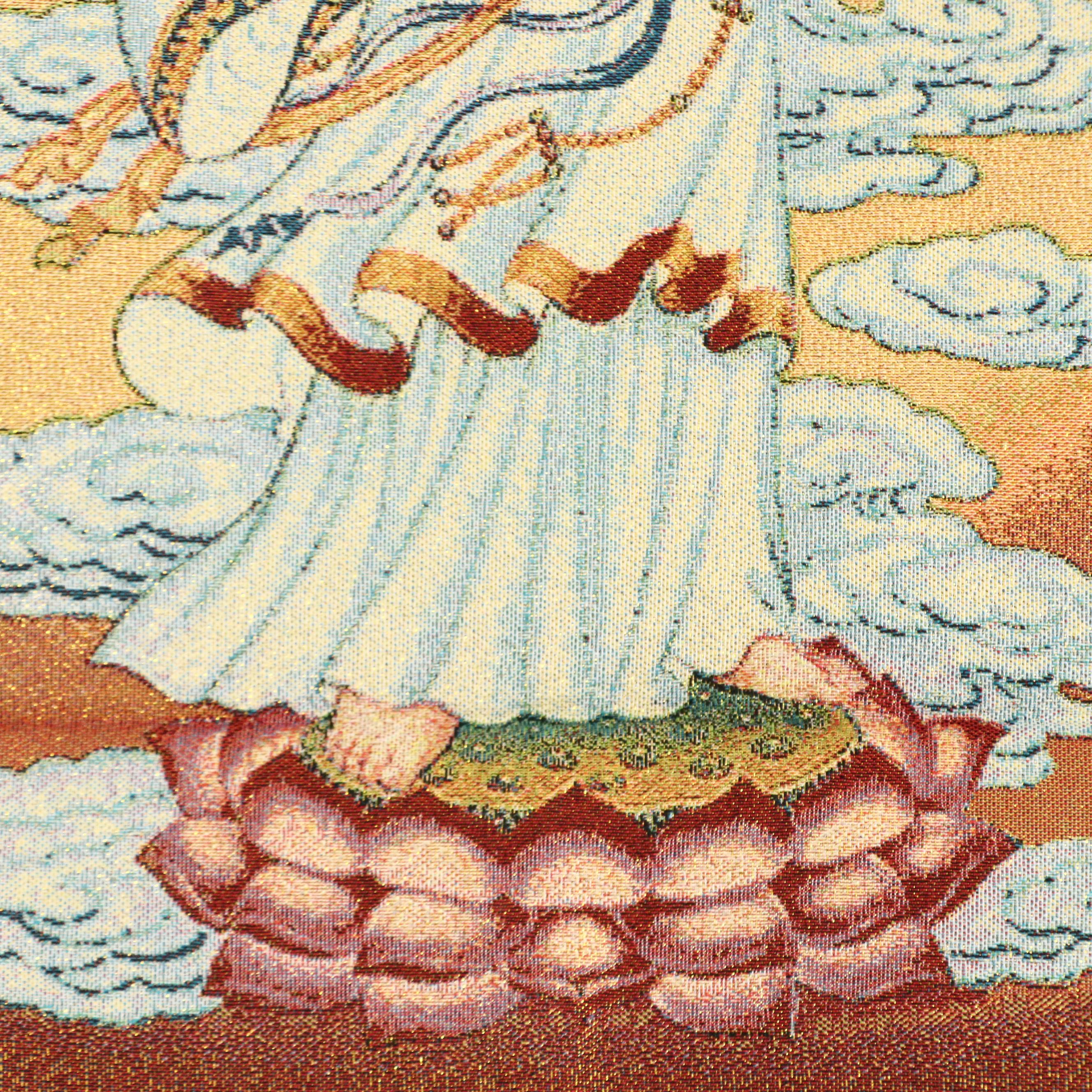 Chinese School Tapestry Panel of Buddhist Figure Guanyin, 21st Century