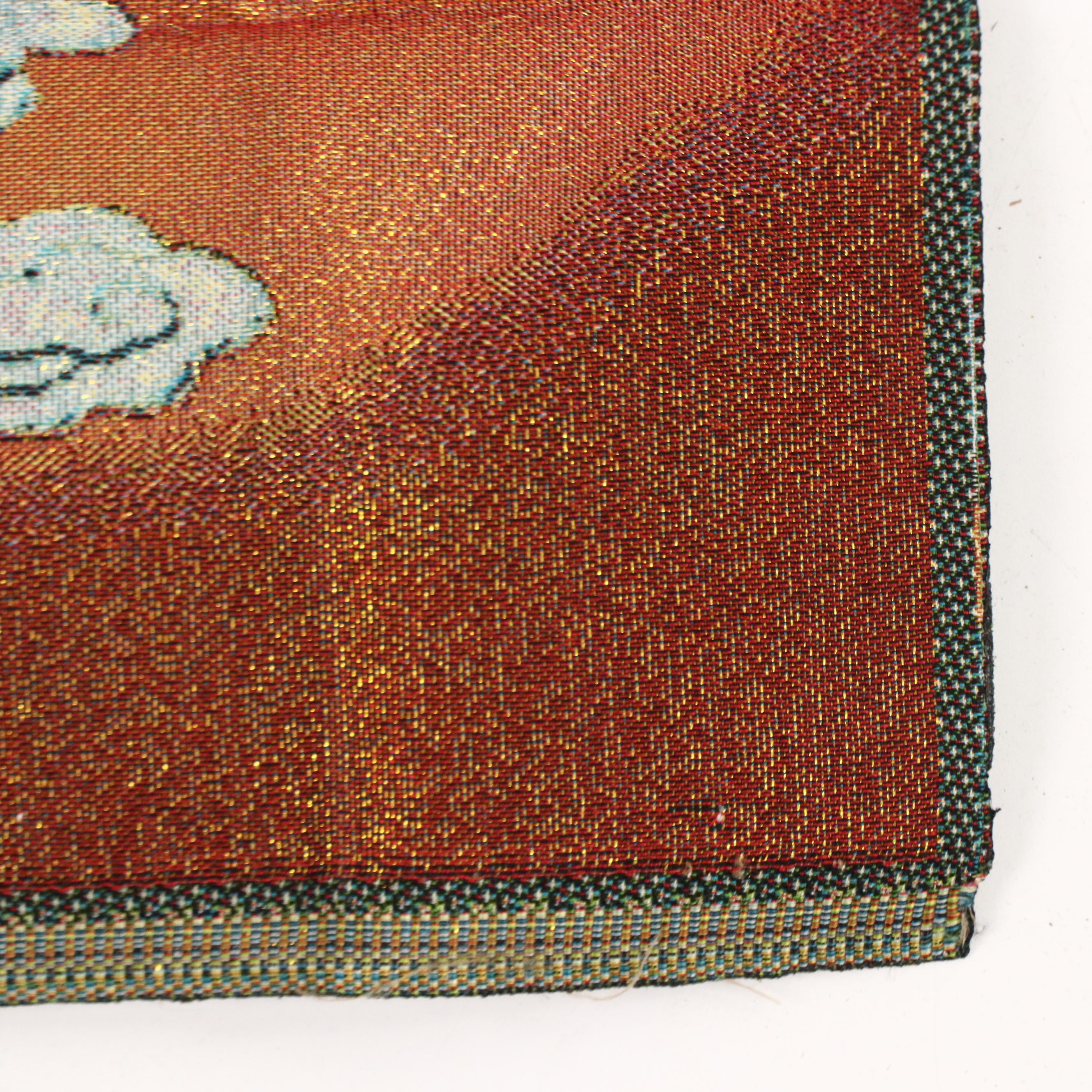 Chinese School Tapestry Panel of Buddhist Figure Guanyin, 21st Century